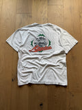 Grey 90s Oklahoma A&M Aggies Baseball T-Shirt XL