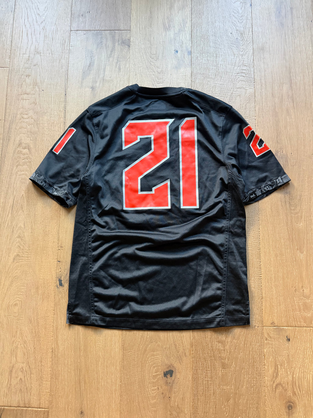 Black Modern Nike Oklahoma State Football Jersey #21 Medium