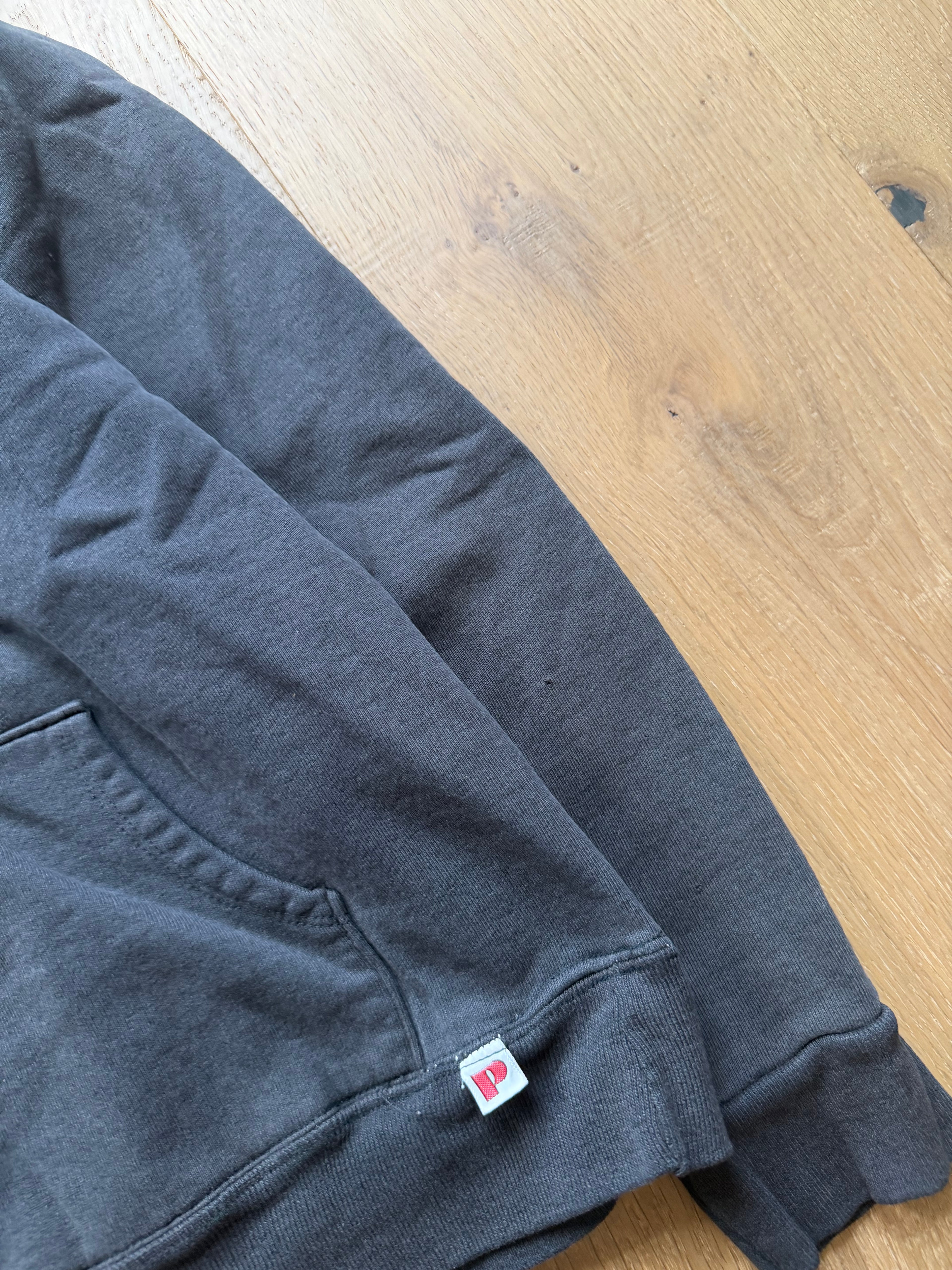 Faded Black 90s Paramount OSU Pete Invert Hoodie XS