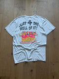 Grey 1989 Phi Delt Just For The Hell Of It Fraternities T-Shirt XL