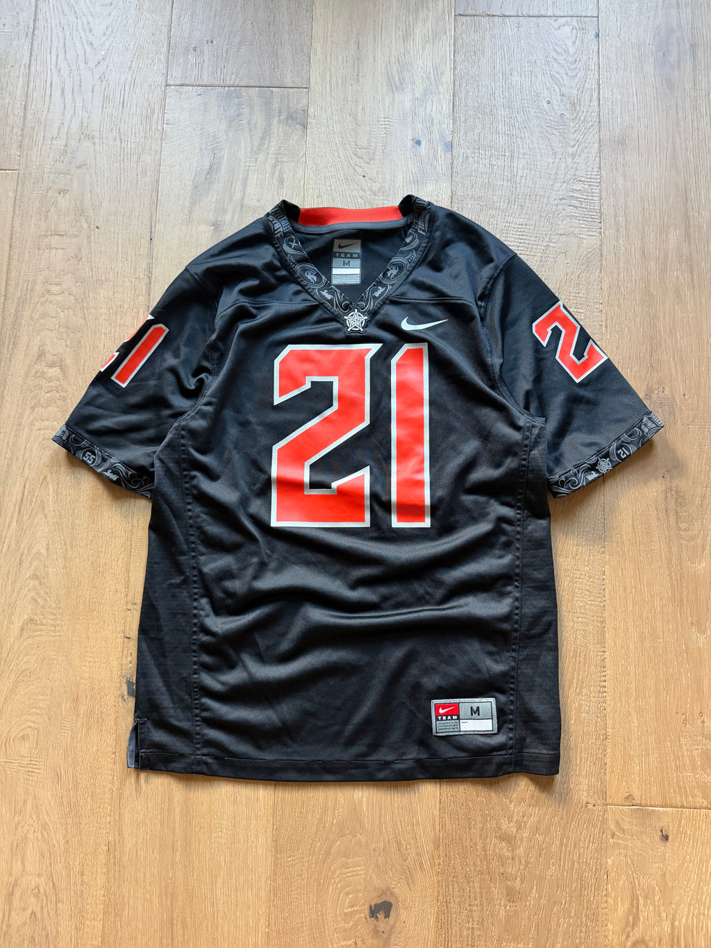 Black Modern Nike Oklahoma State Football Jersey #21 Medium