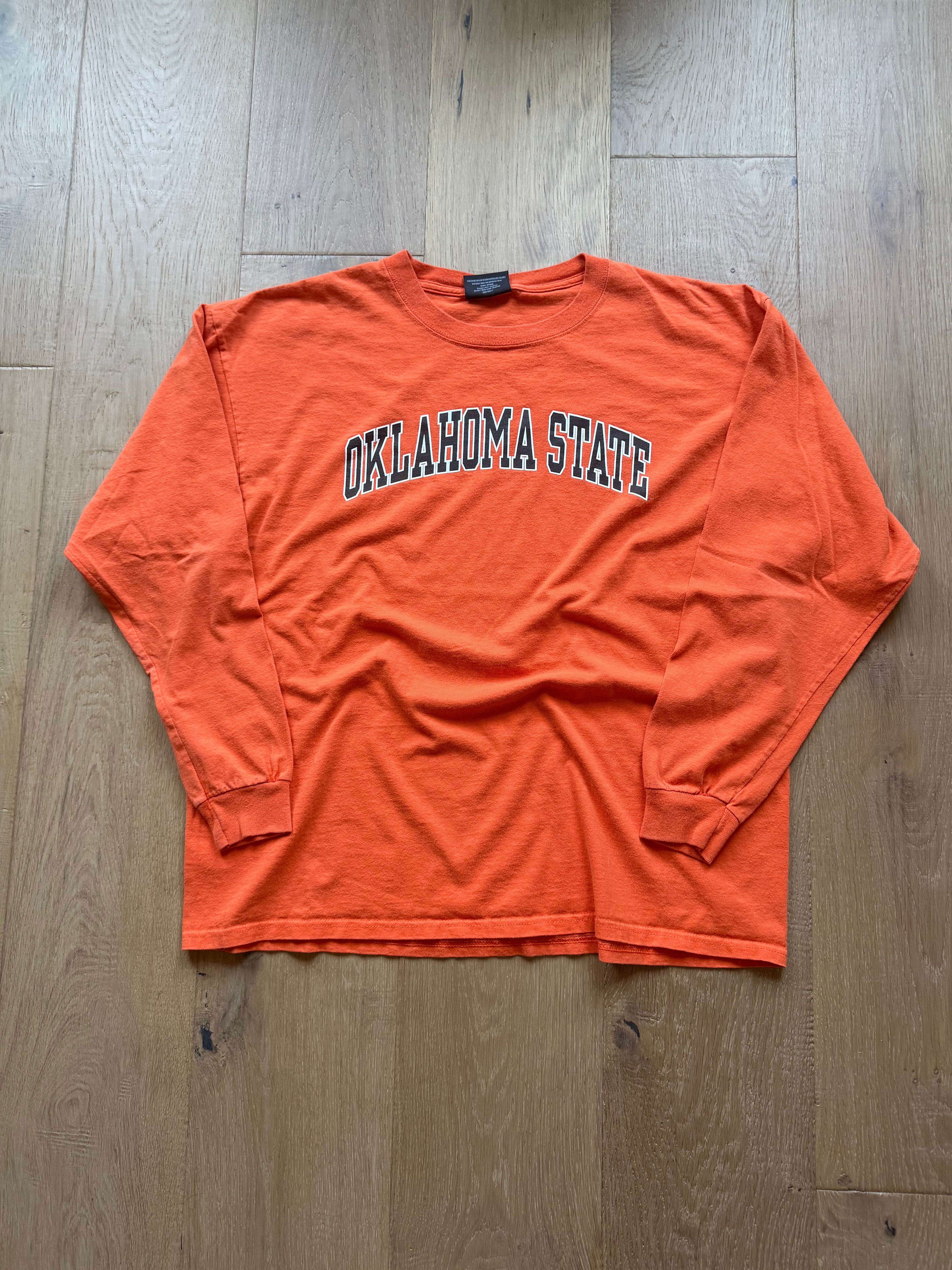 Orange 00s S&B “Oklahoma State” Classic Long Sleeve XL
