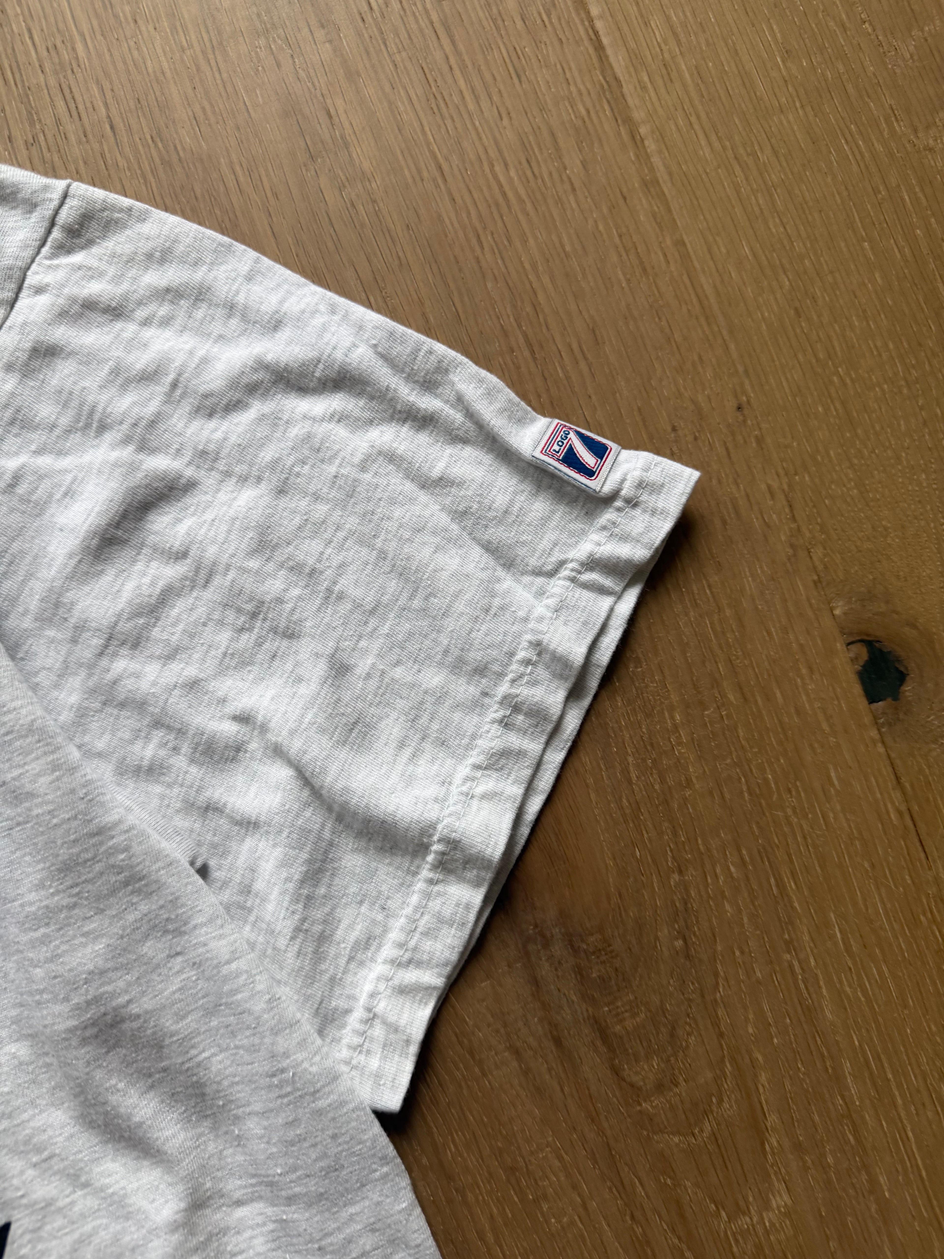 Grey Logo 7 1995 Final Four OSU Basketball T-Shirt Large