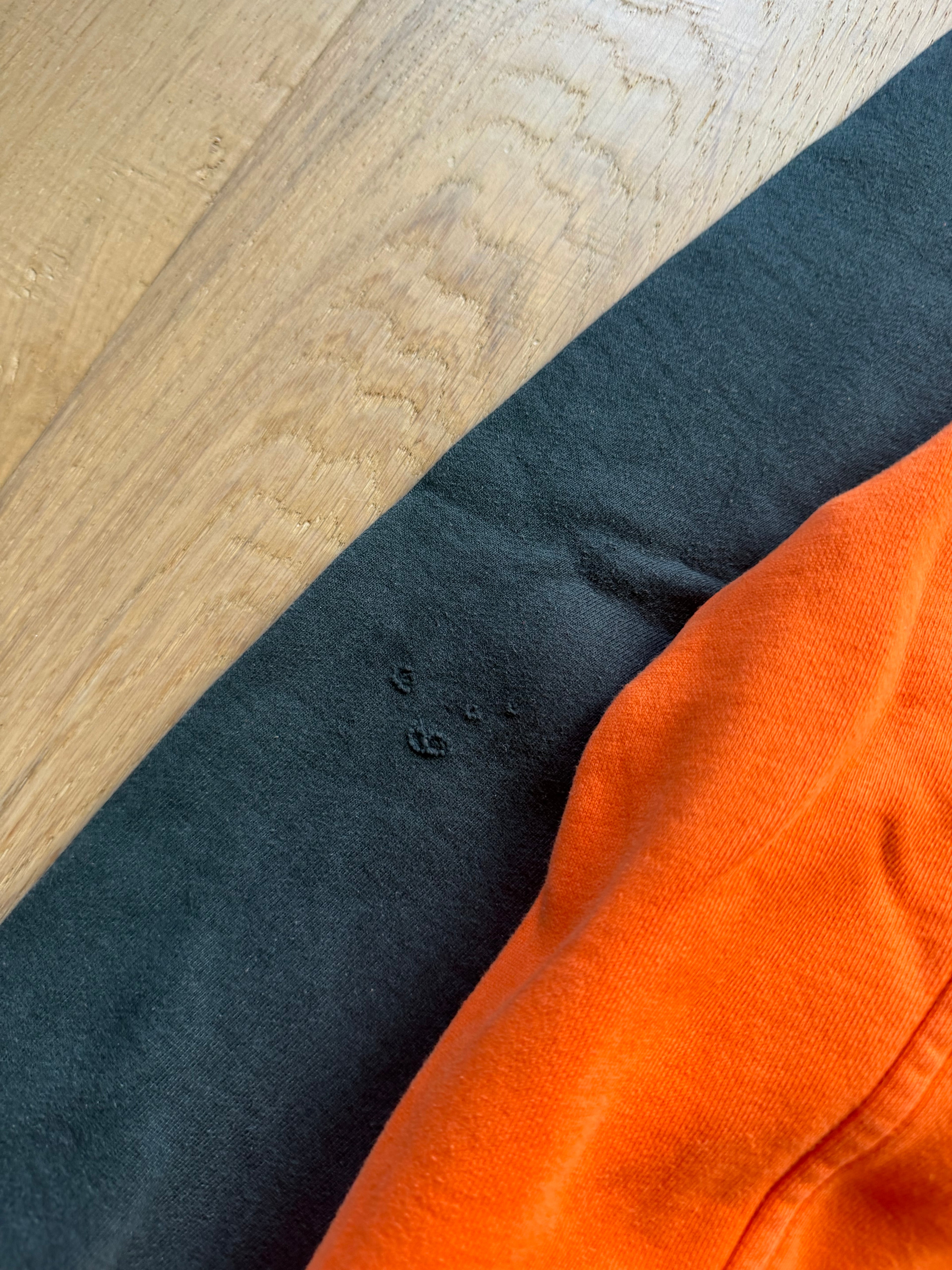 Orange and Black 00s Nike OSU “Cowboys” Centerswoosh Hoodie XL