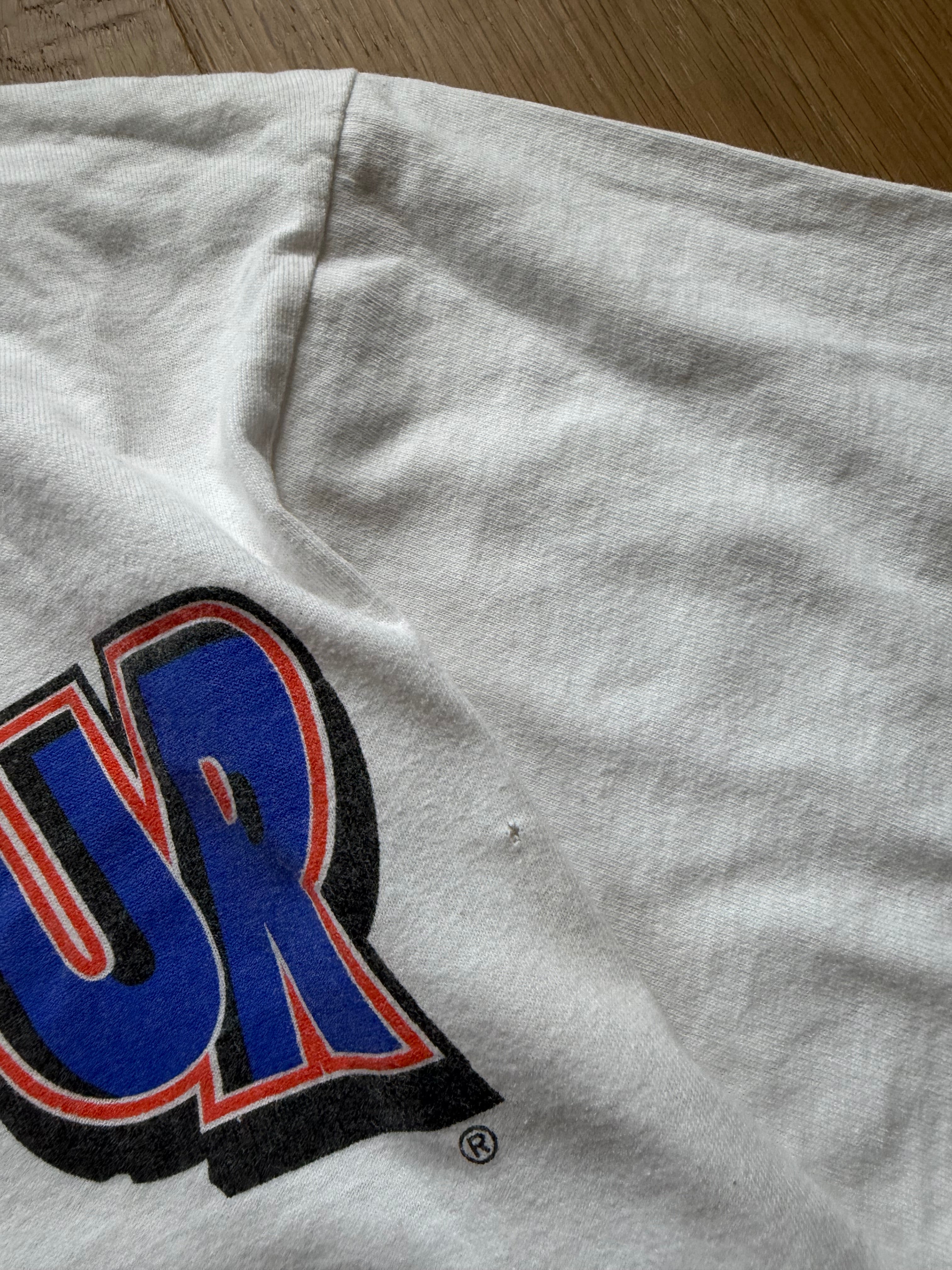 White 1995 Final Four Battle In Seattle T-Shirt Small