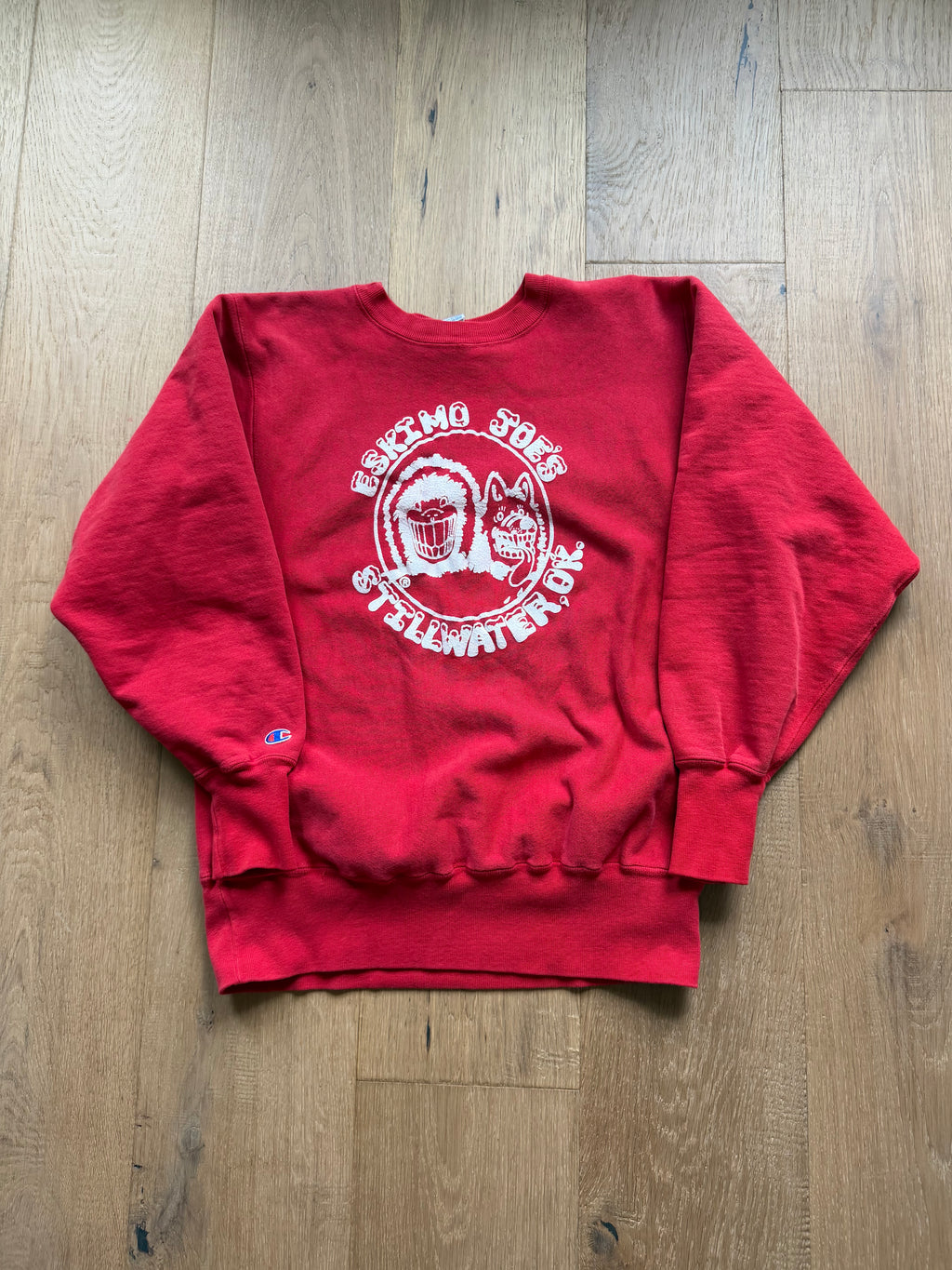 Red 90s Eskimo Joe’s Classic Champion Reverse Weave Medium