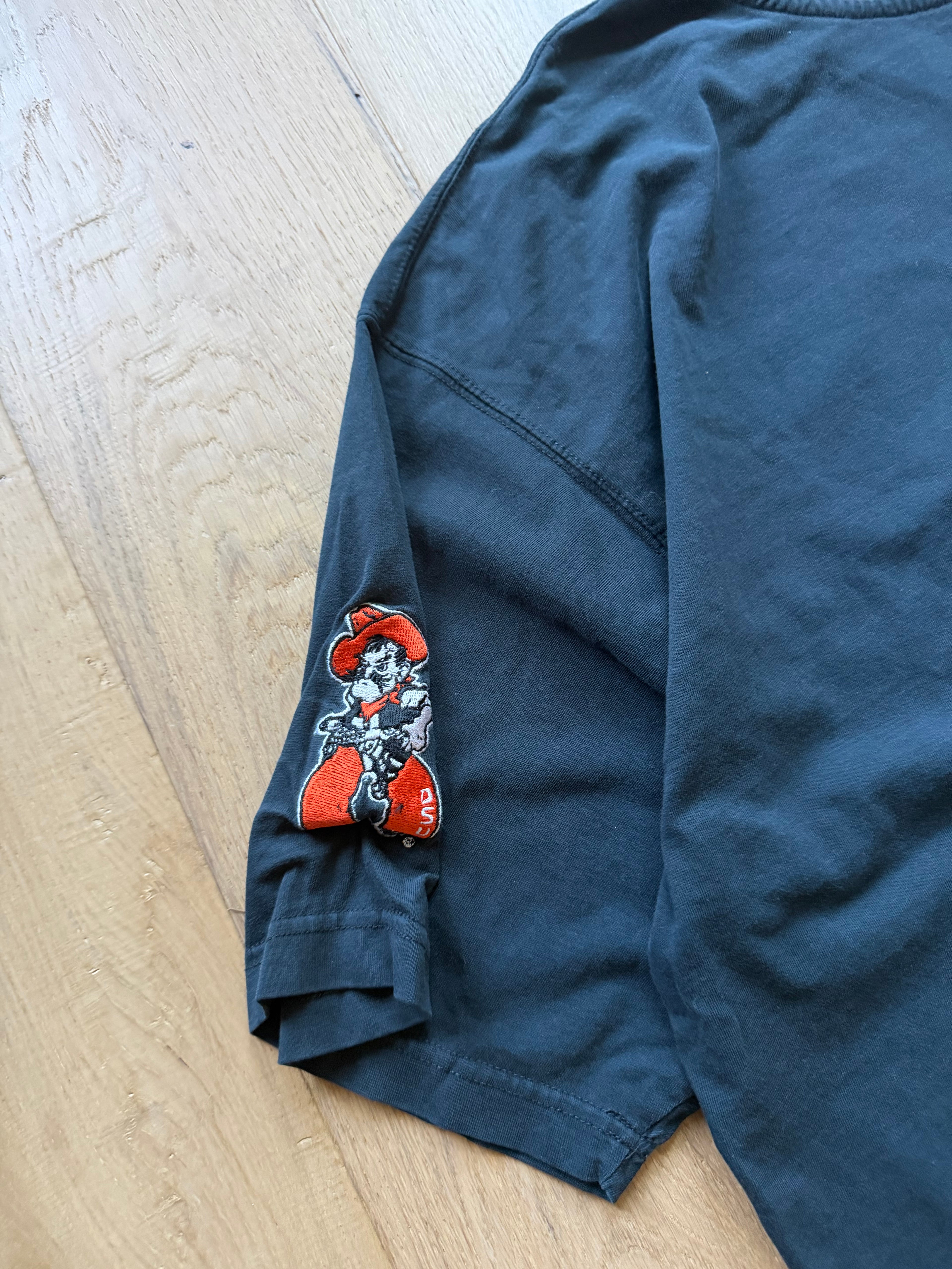 Black 00s Starter OSU Patch Pete Sleeve T-Shirt XXL