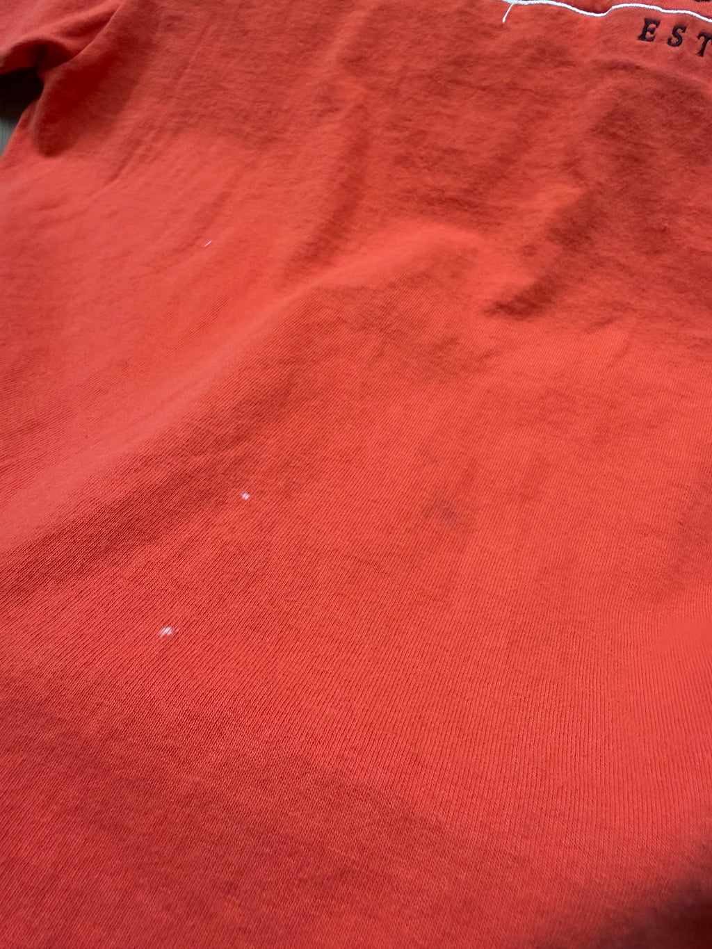 Orange 00s Lee OSU Embroidered T-Shirt XL