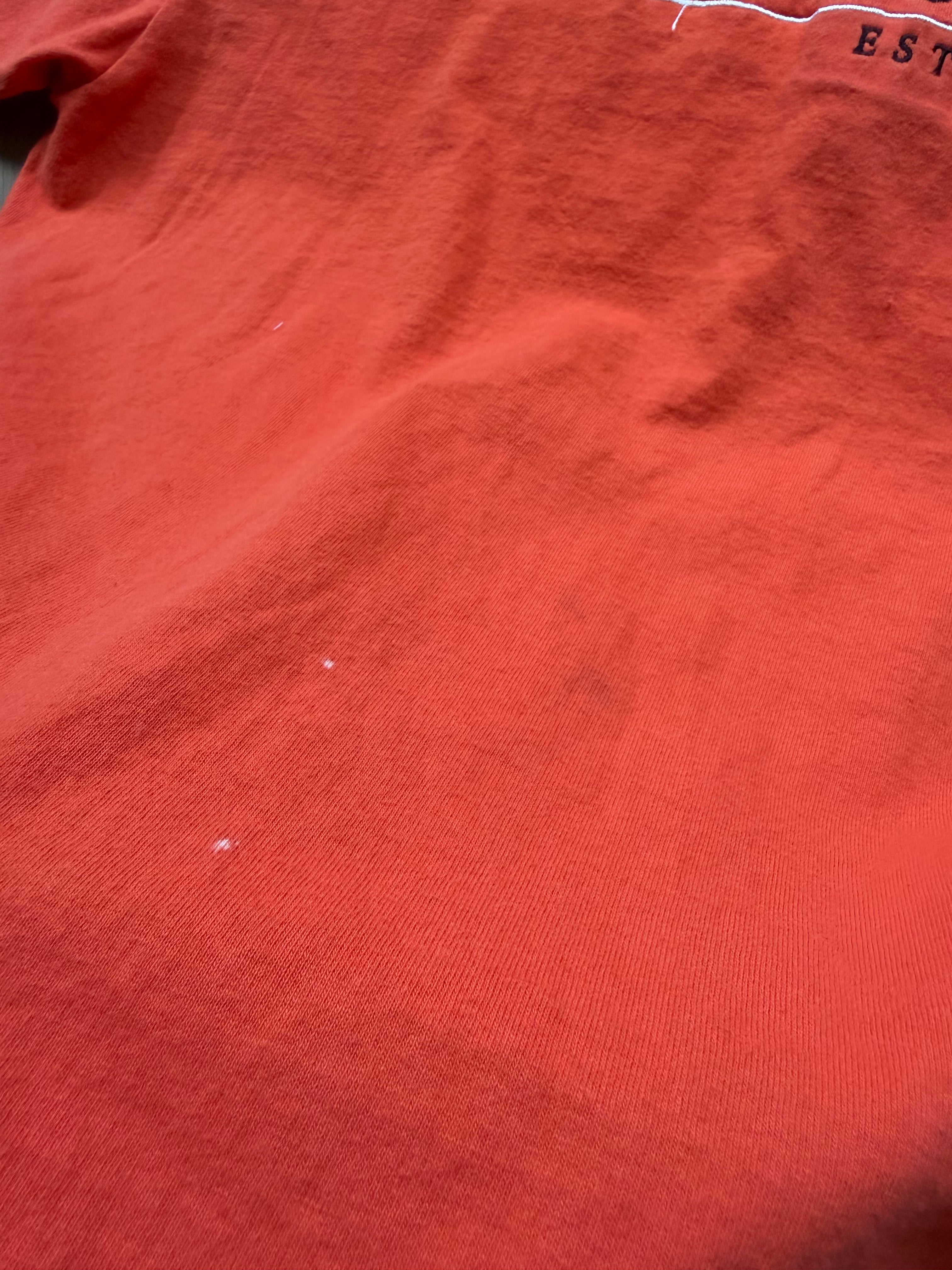 Orange 00s Lee OSU Embroidered T-Shirt XL