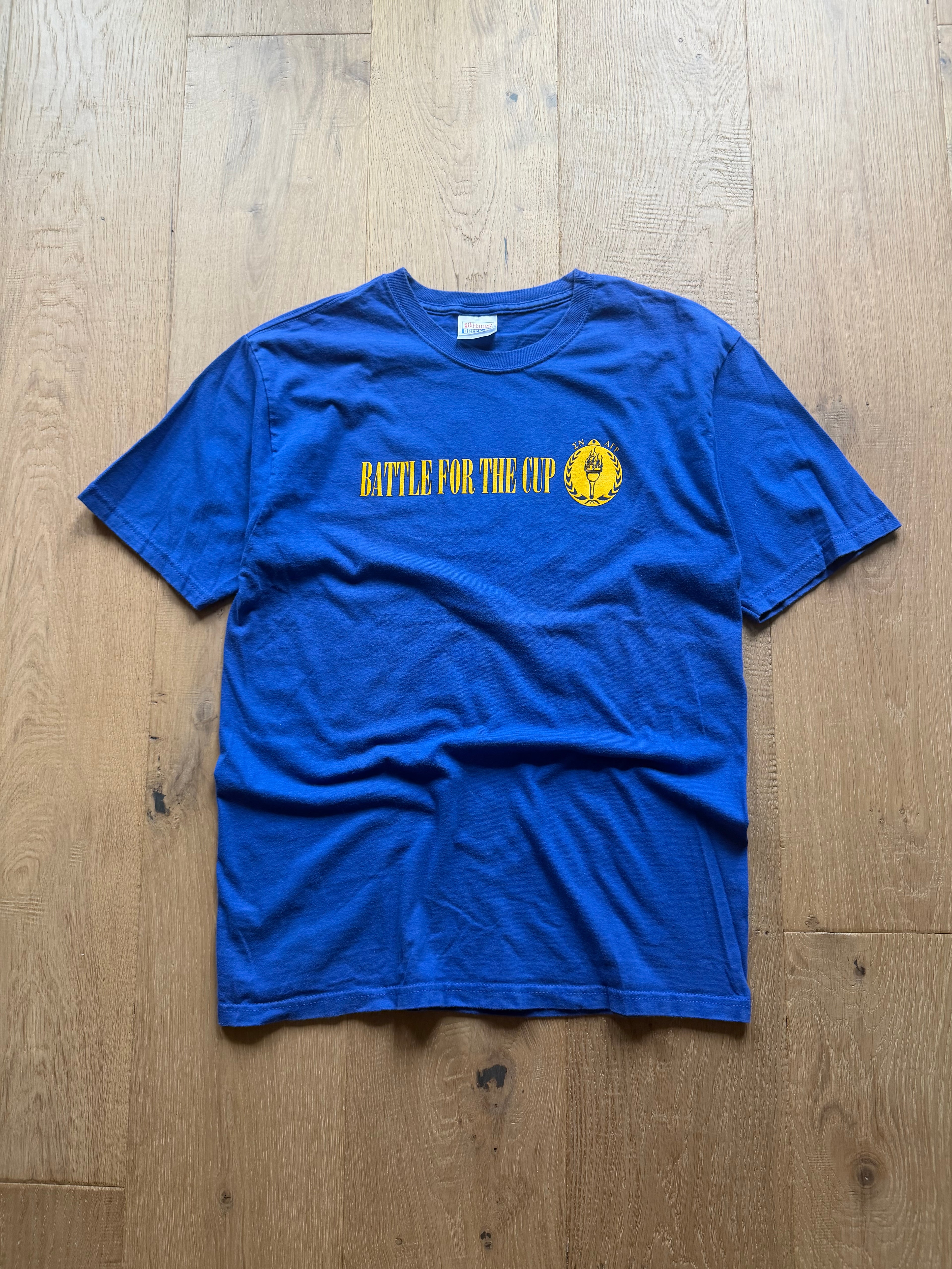 Blue 2004 Battle For The Cup Sigma Nu AGR T-Shirt Medium