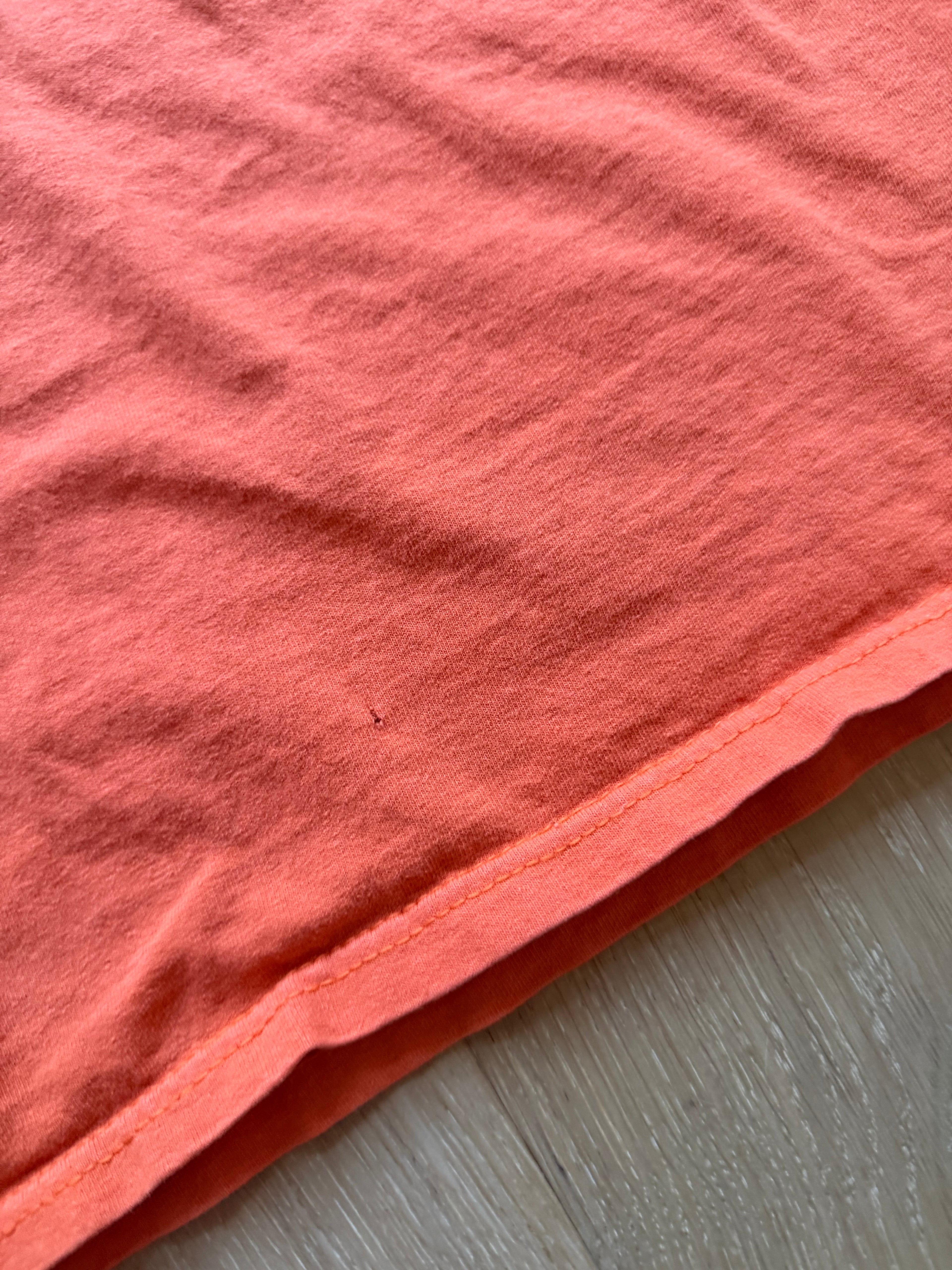 Orange 00s Delta Pro OSU Cowboys Embroidered T-Shirt Large