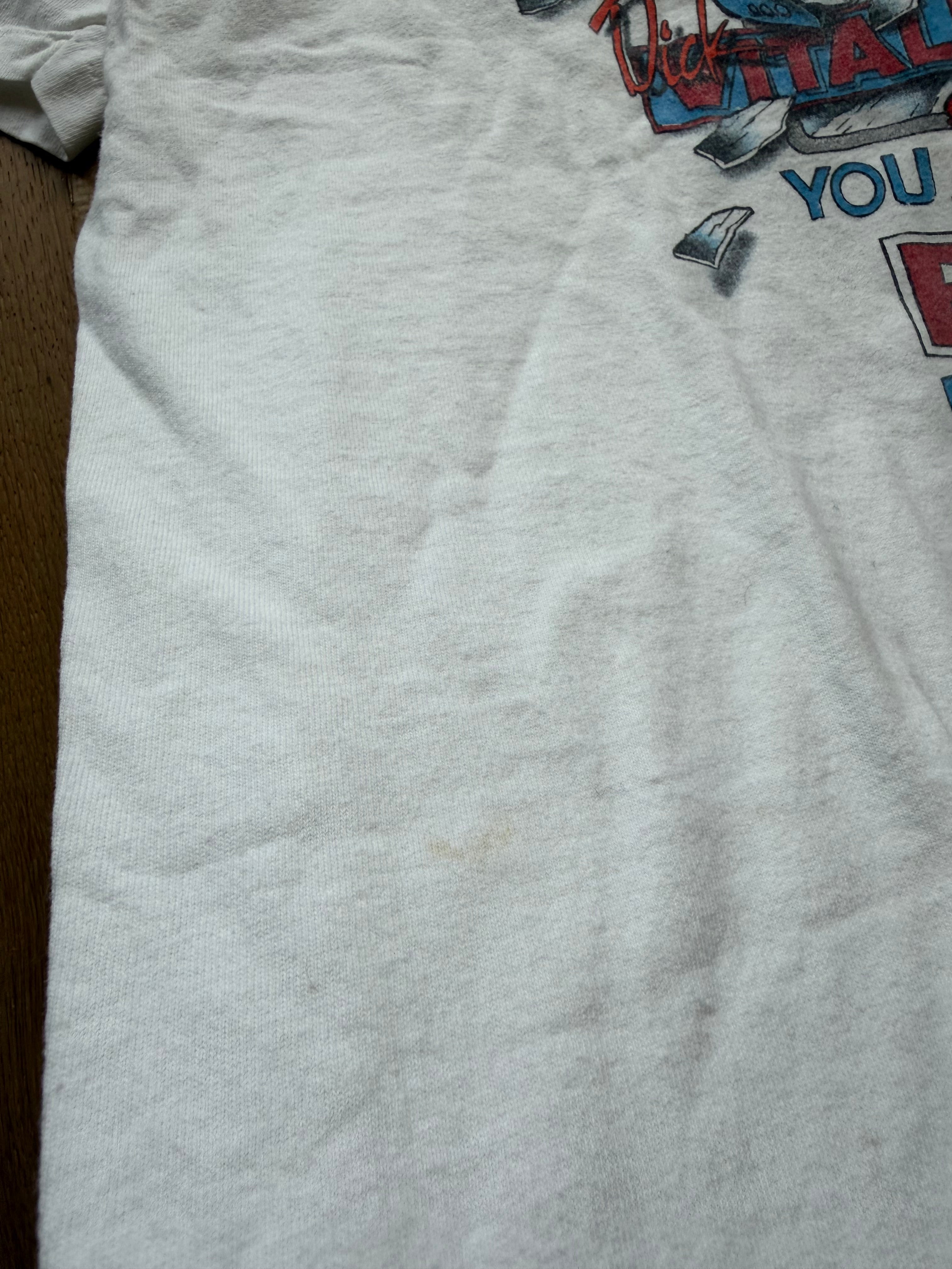 White 1995 Final Four OSU Dick Vitale Breakthrough T-Shirt XL