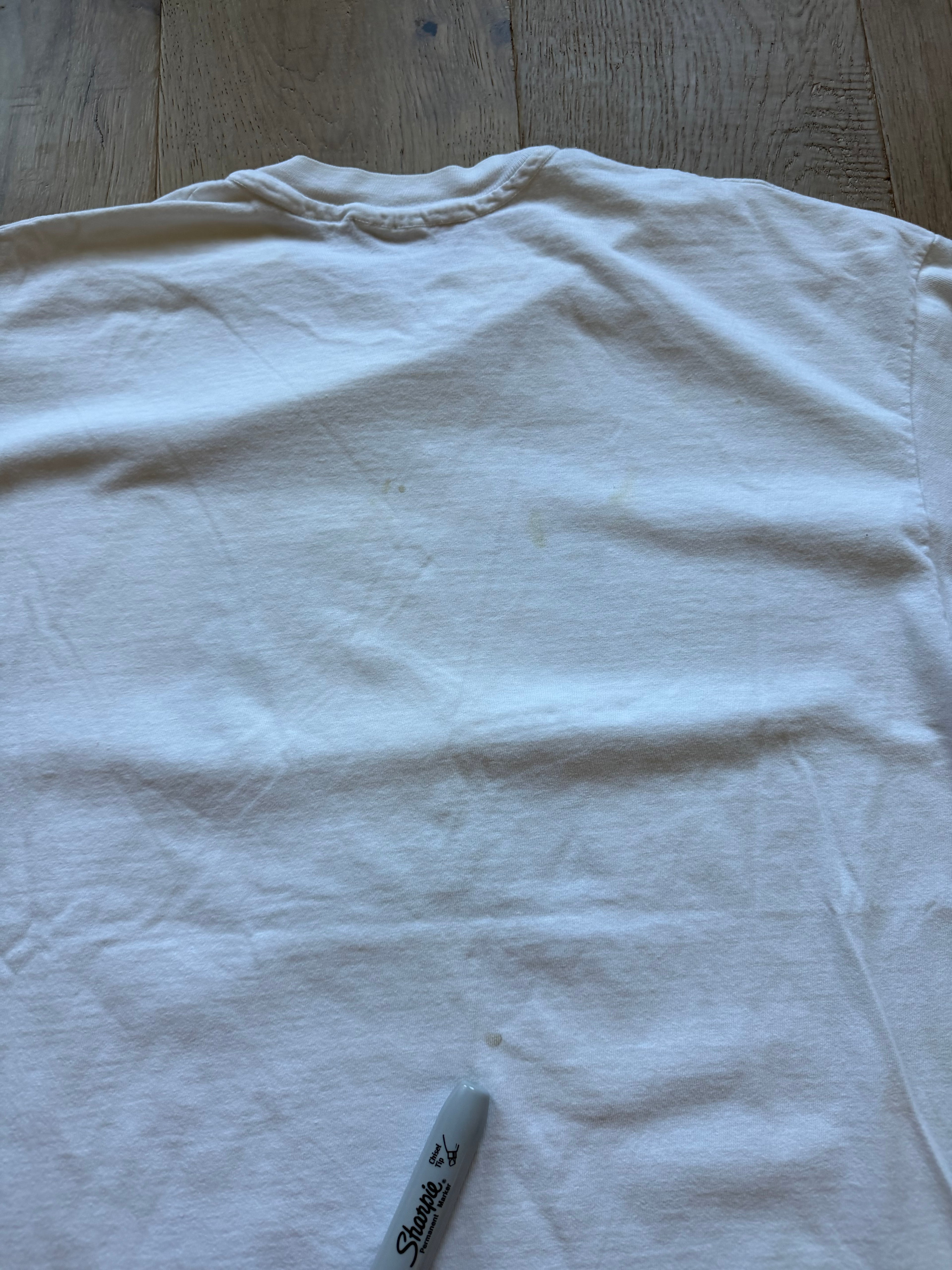 White 90s Oklahoma State Veterinary Medicine Horse Show T-Shirt XL