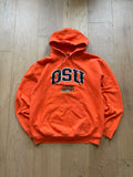 Orange 00s Genuine OSU Slanted Hoodie Medium
