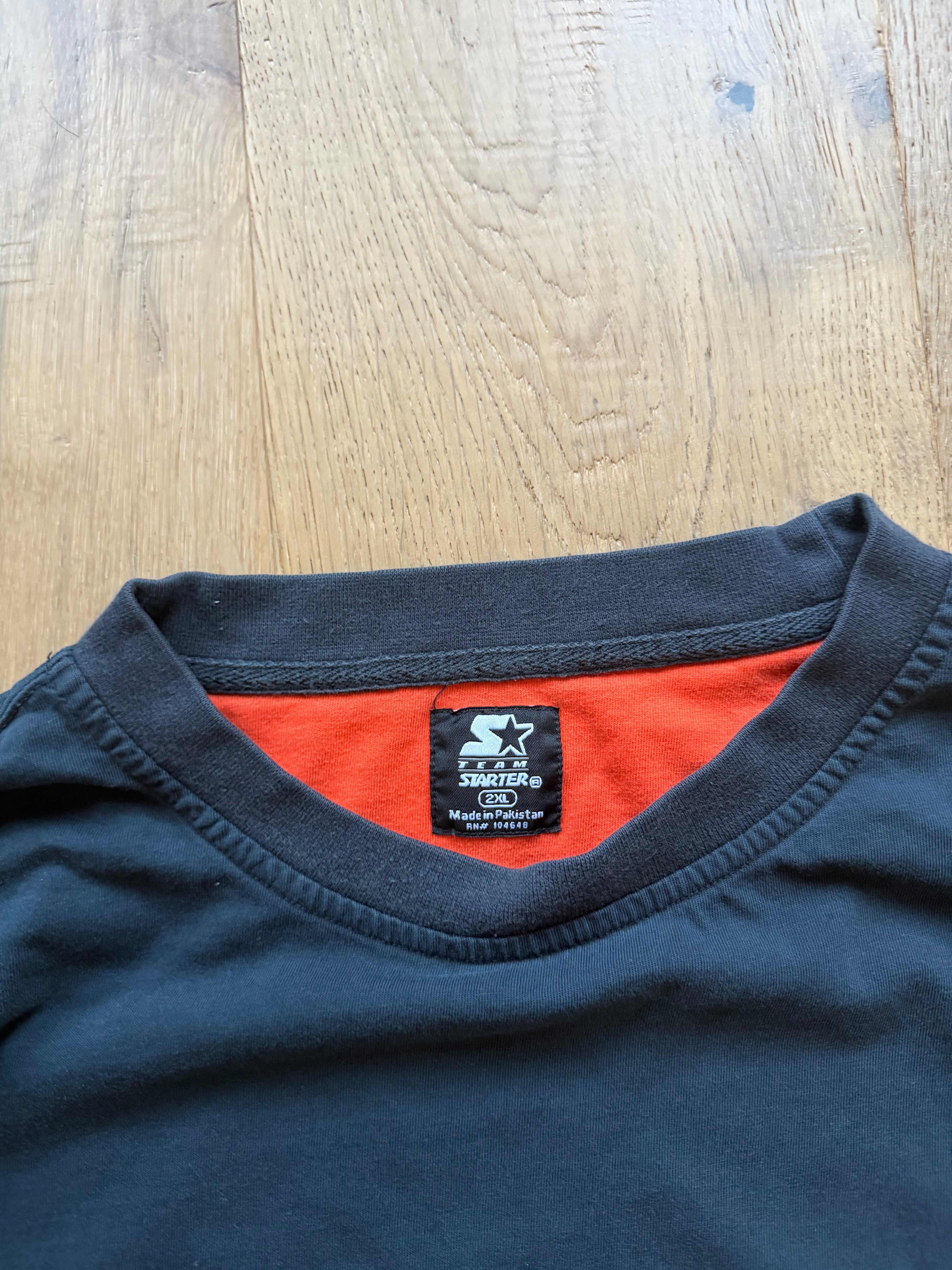 Black 00s Starter OSU Patch Pete Sleeve T-Shirt XXL