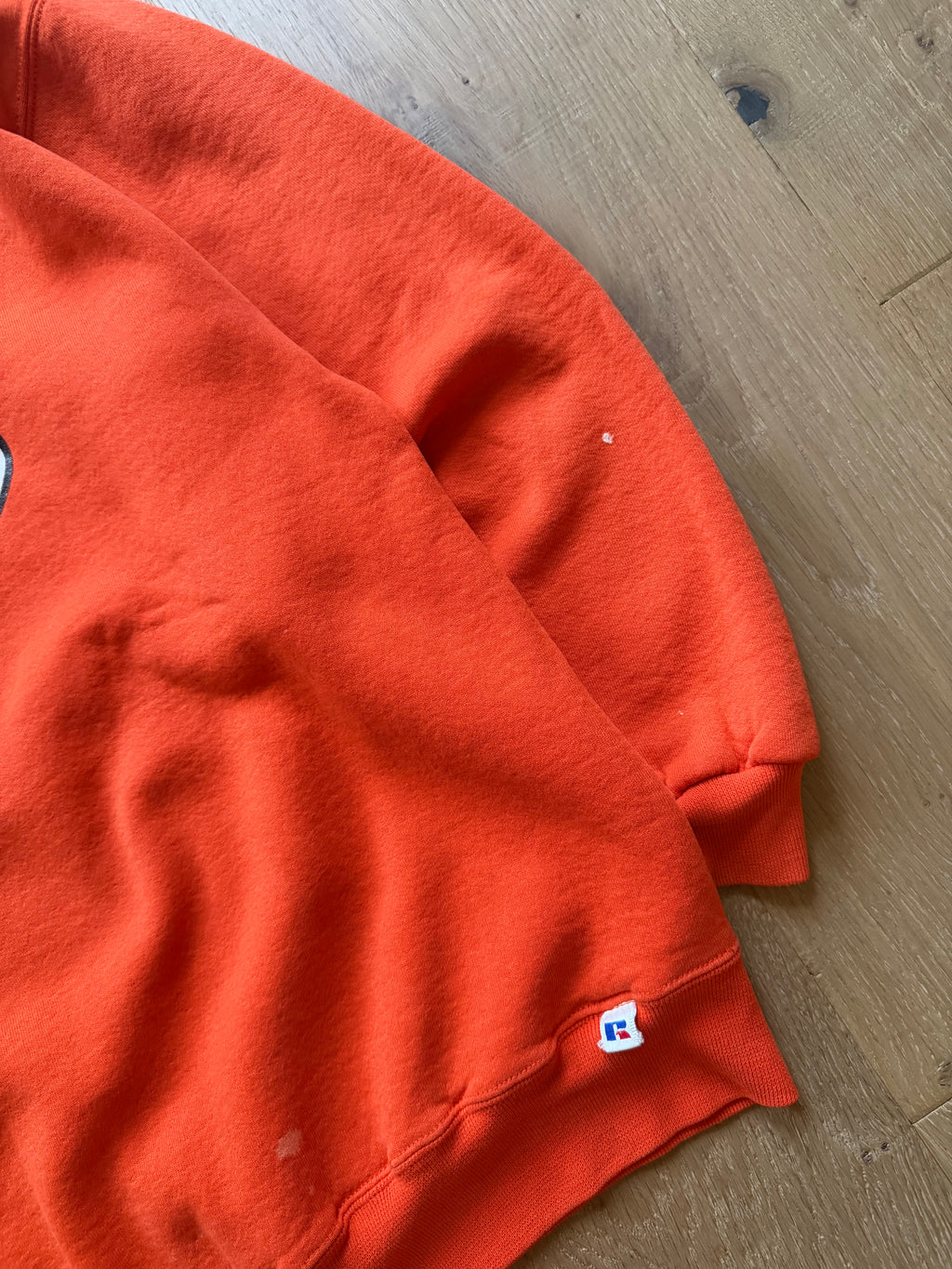 Orange 90s Russell Athletic OSU Est. 1890 Oval Crewneck Sweatshirt XL