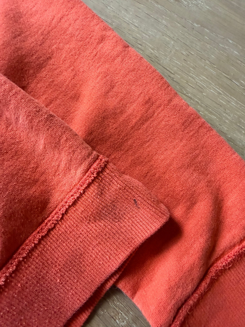 Orange OSU Mini Heart Hoodie Medium