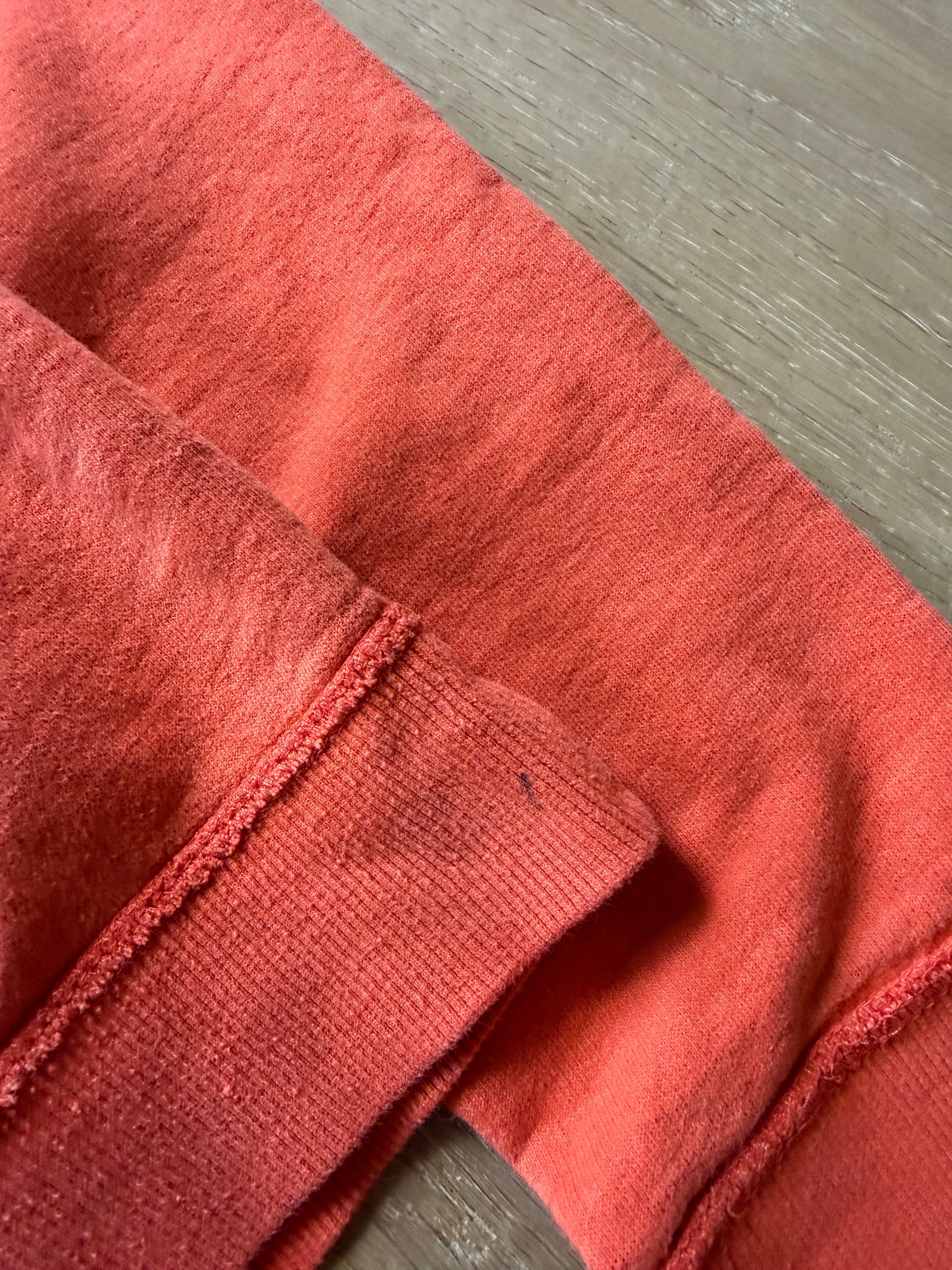 Orange OSU Mini Heart Hoodie Medium