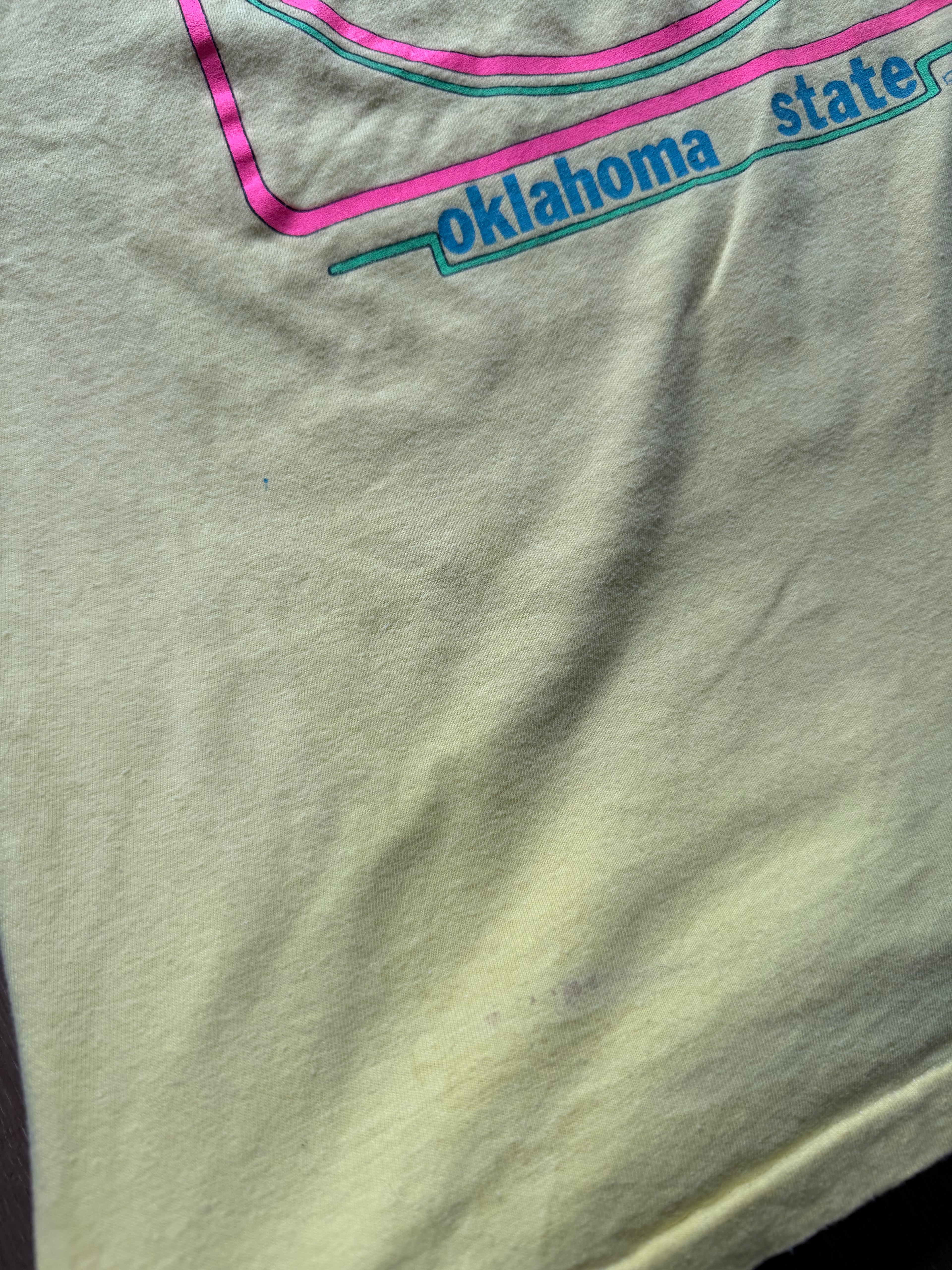 Pale Yellow 90s Oklahoma State Cocktail With The Zetas Large
