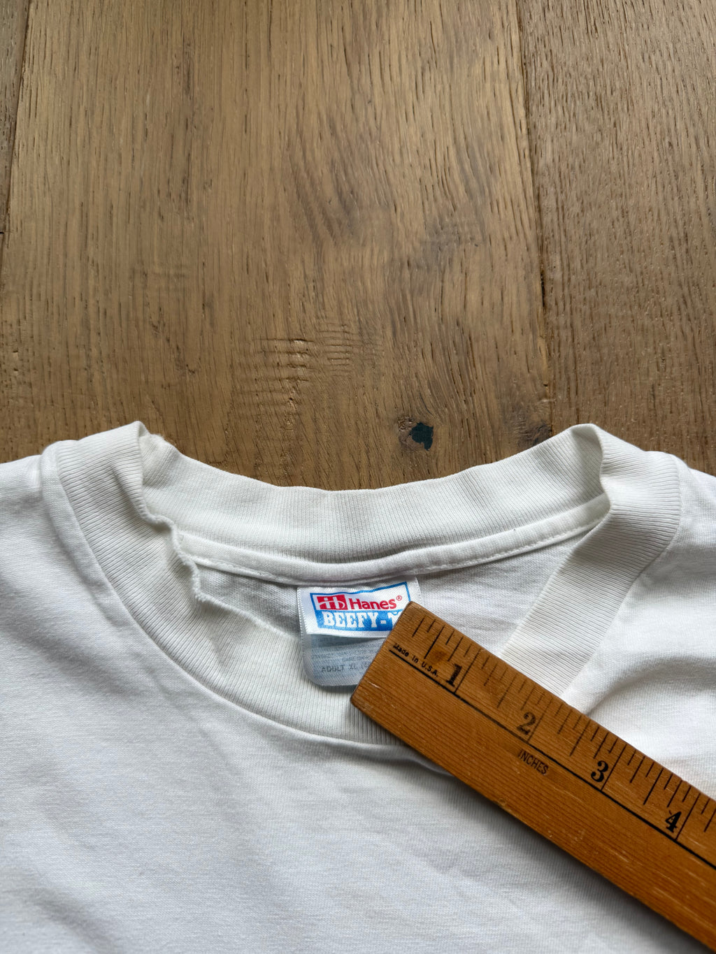 White 90s OSU Simple Logo Sleeve Hits Long Sleeve XL