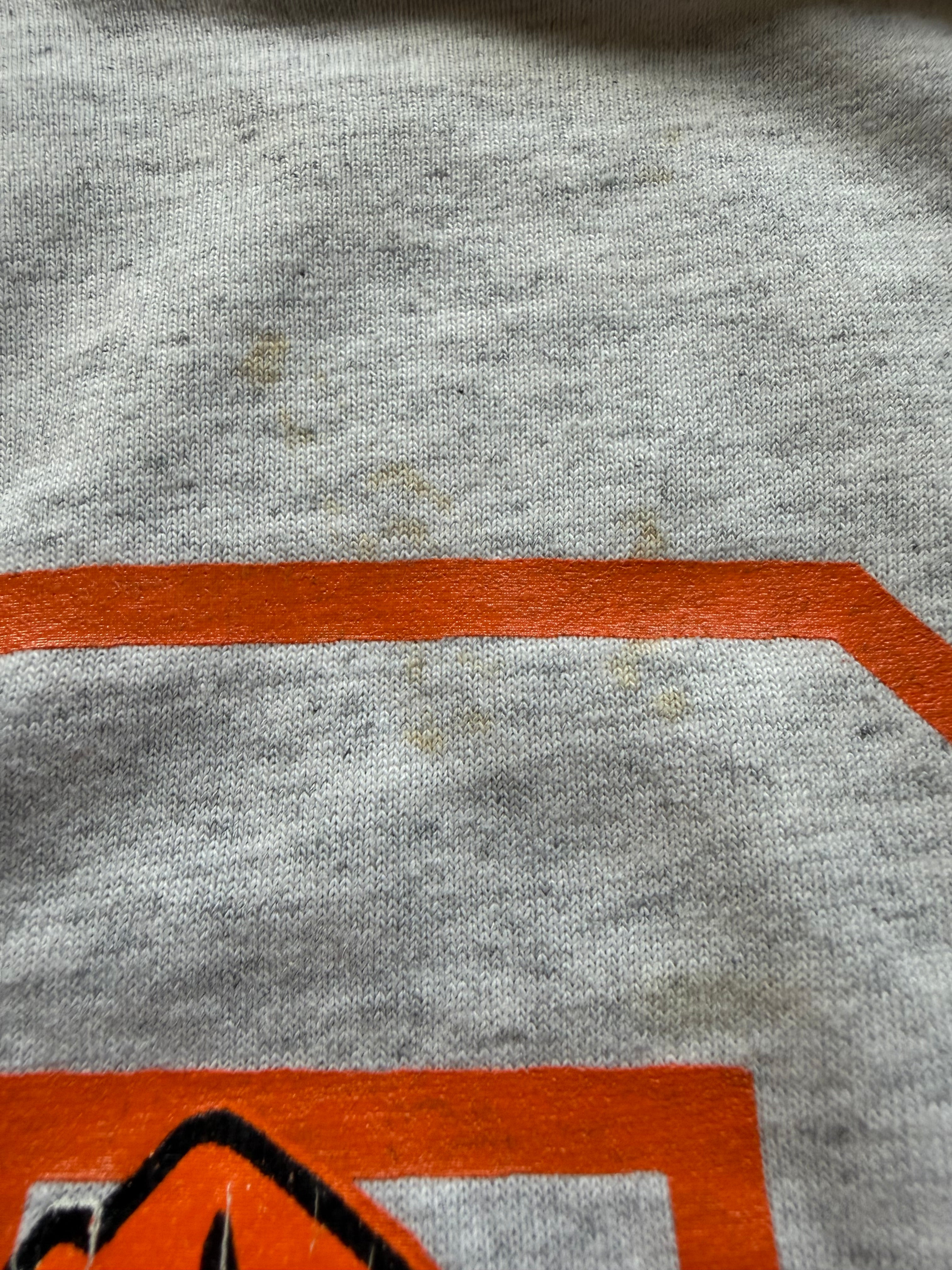 Grey 90s OSU Outline Pistol Pete T-Shirt Large