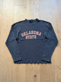 Black 00s Jansport “Oklahoma State” Thermal Boxy Large