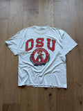 Grey 90s Danaggers OSU Pistol Pete Crest T-Shirt Large