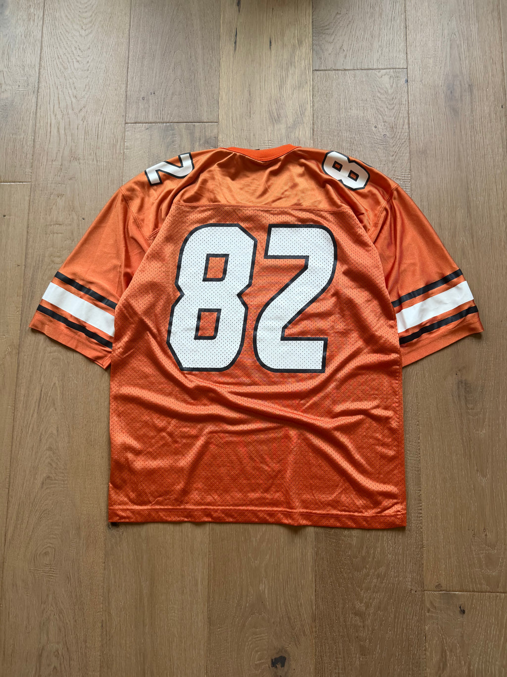 Orange 00s Nike OSU Mesh Football Jersey #82 Large
