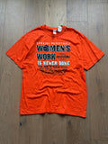 Orange 00s OSU Cowgirl Basketball Women’s Work T-Shirt XL NWT