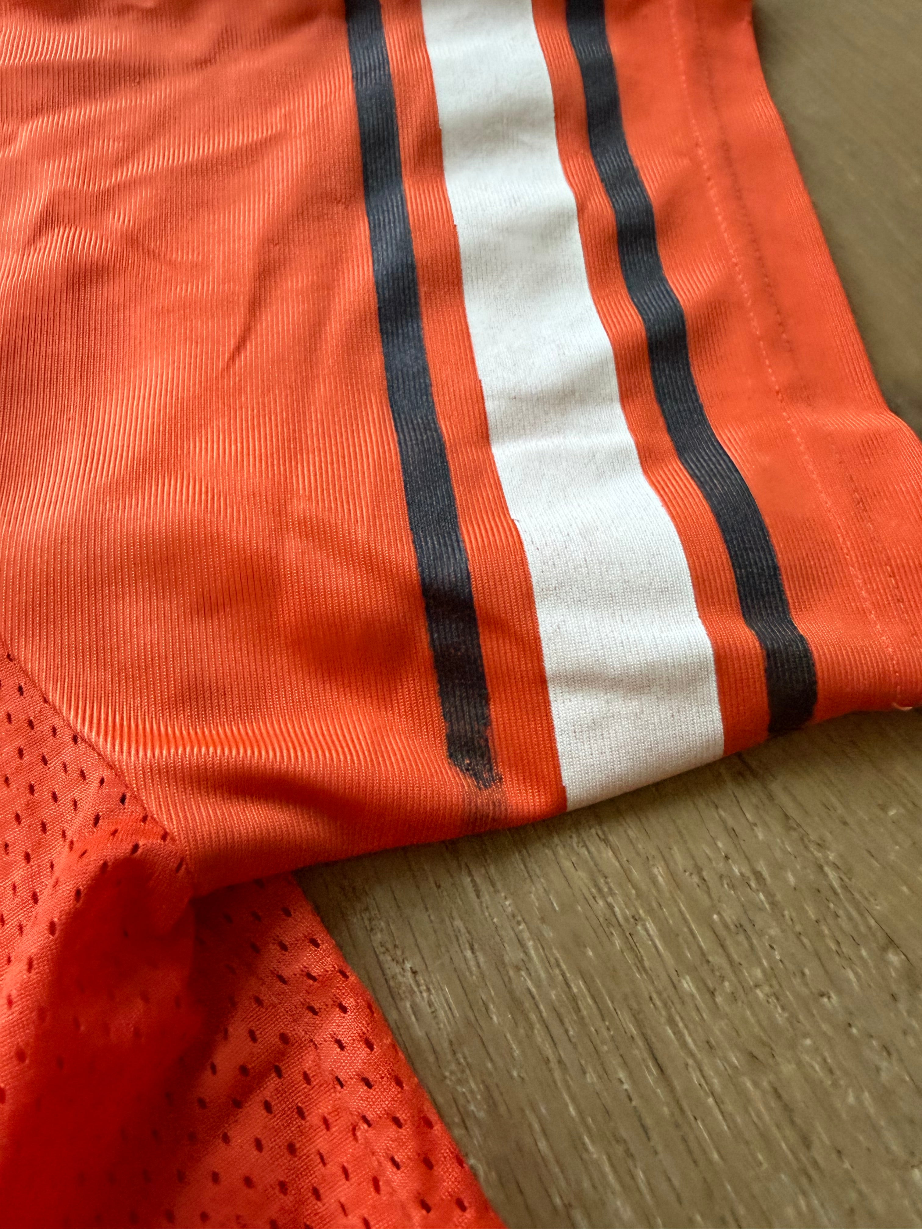 Orange 00s Nike “Oklahoma State” Mesh Football Jersey #33 Medium