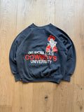 Faded Black 90s Oklahoma State Pistol Pete Crewneck Sweatshirt Medium