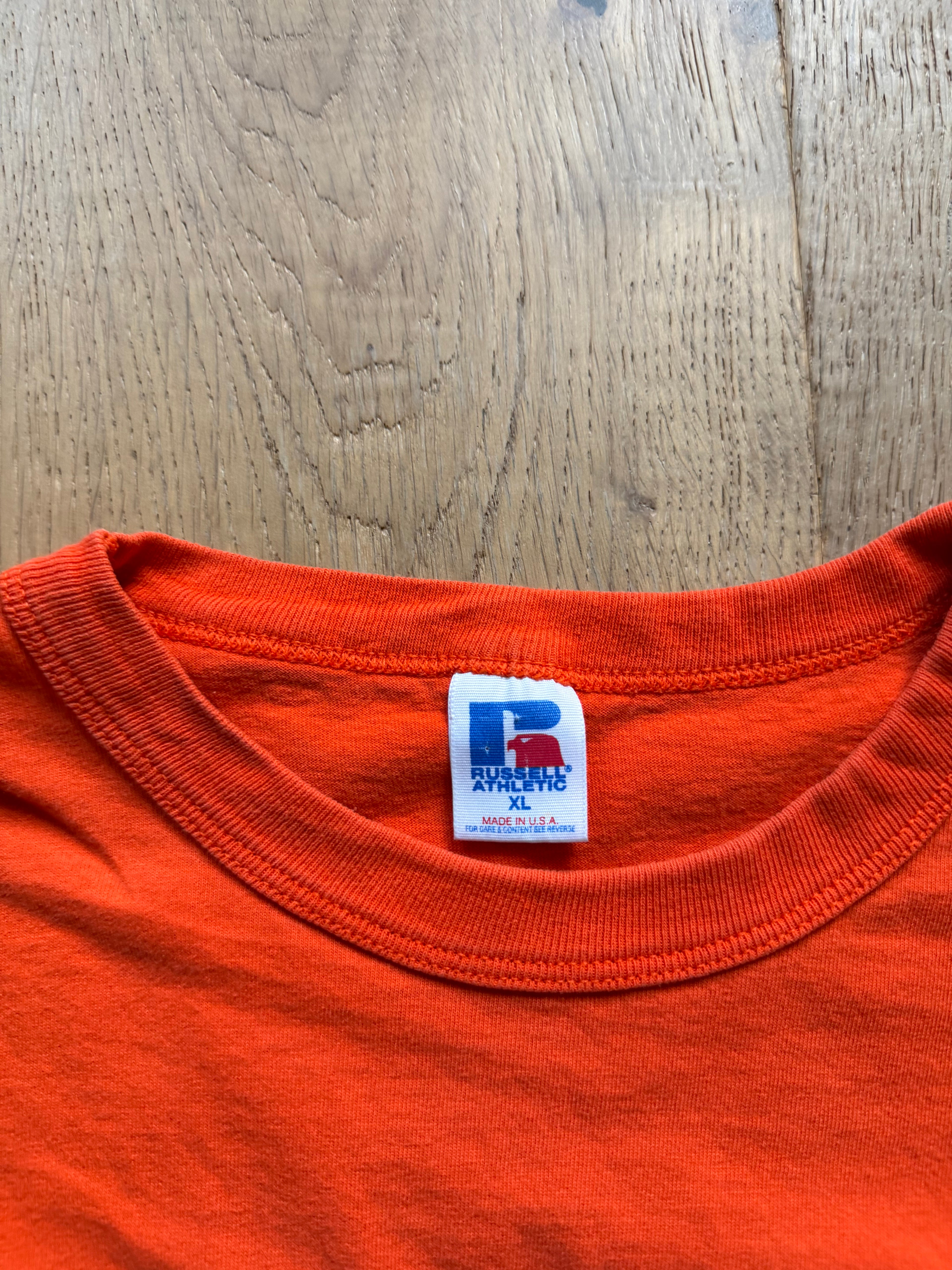Orange 90s OState Alpha Welcome Experience T-Shirt XL