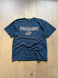 Faded Black 00s Starter Slanted Logo T-Shirt Large