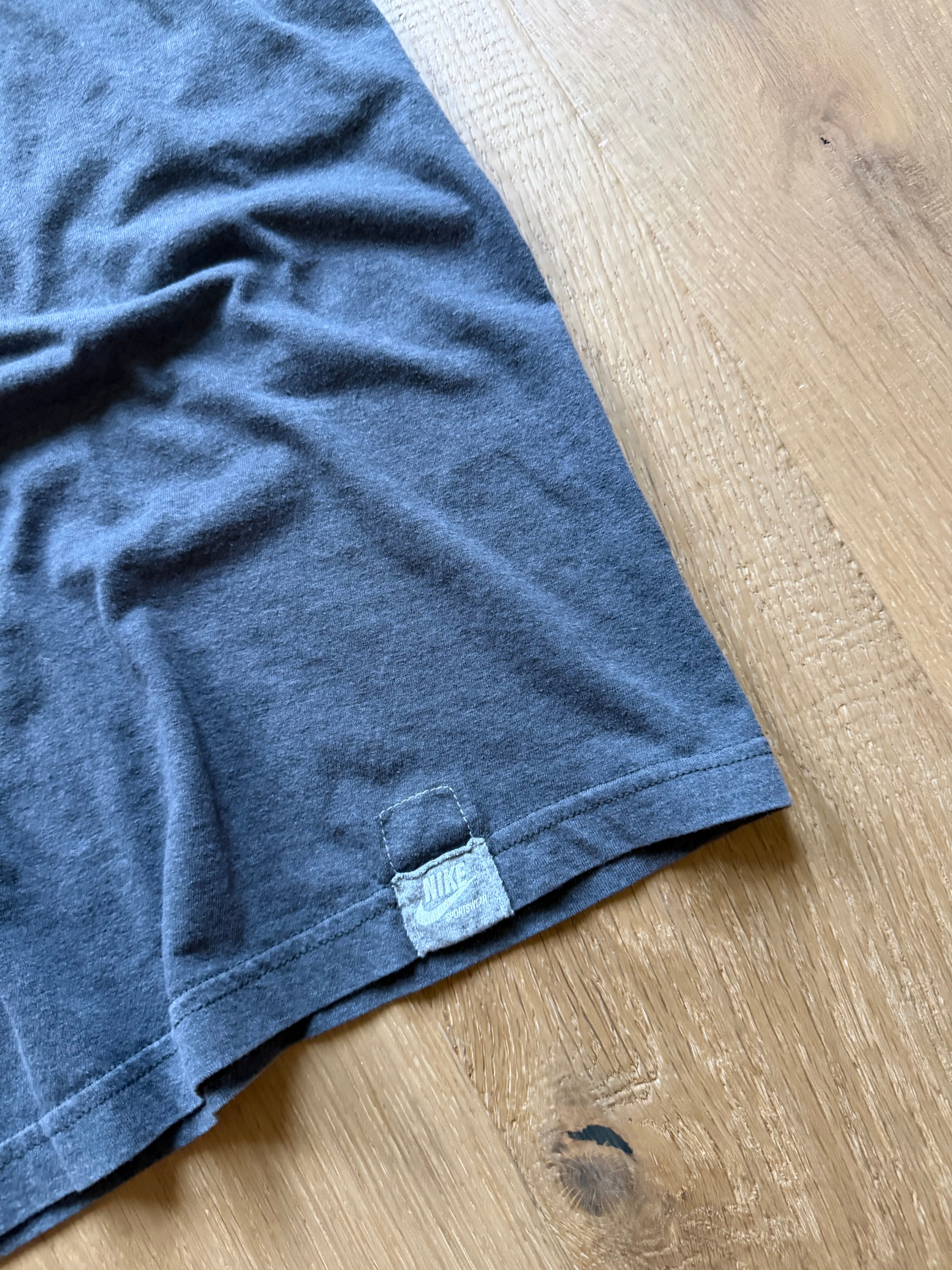 Grey 00s Nike OSU Bucking Bronco T-Shirt Medium
