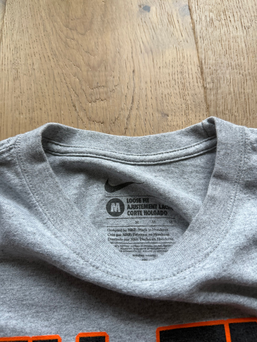 Grey 00s Nike Elite OSU Basketball “By All Means” T-Shirt Medium