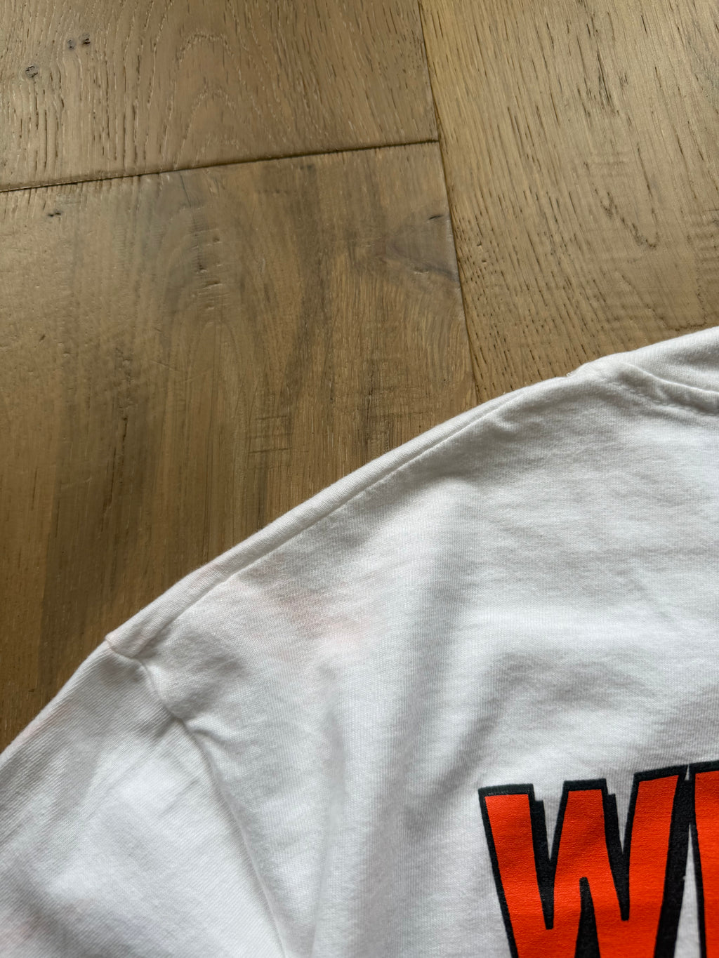 White 1995 We’re OSU Back OU Hate T-Shirt Large