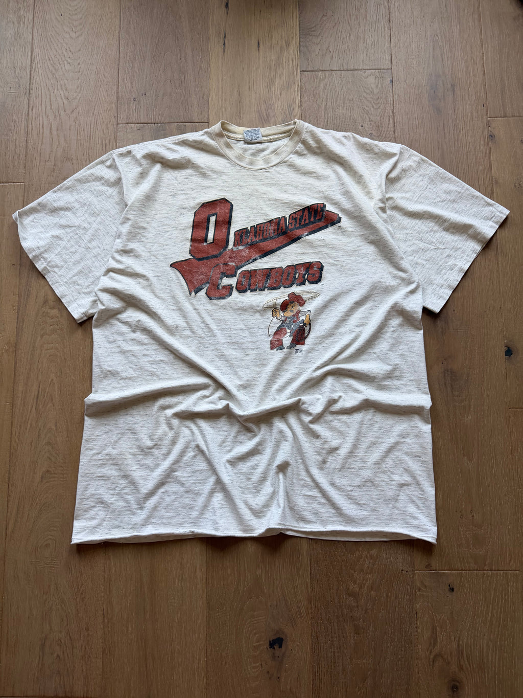 Grey 90s 20/20 OSU Lasso Pete Sleep Shirt OSFA