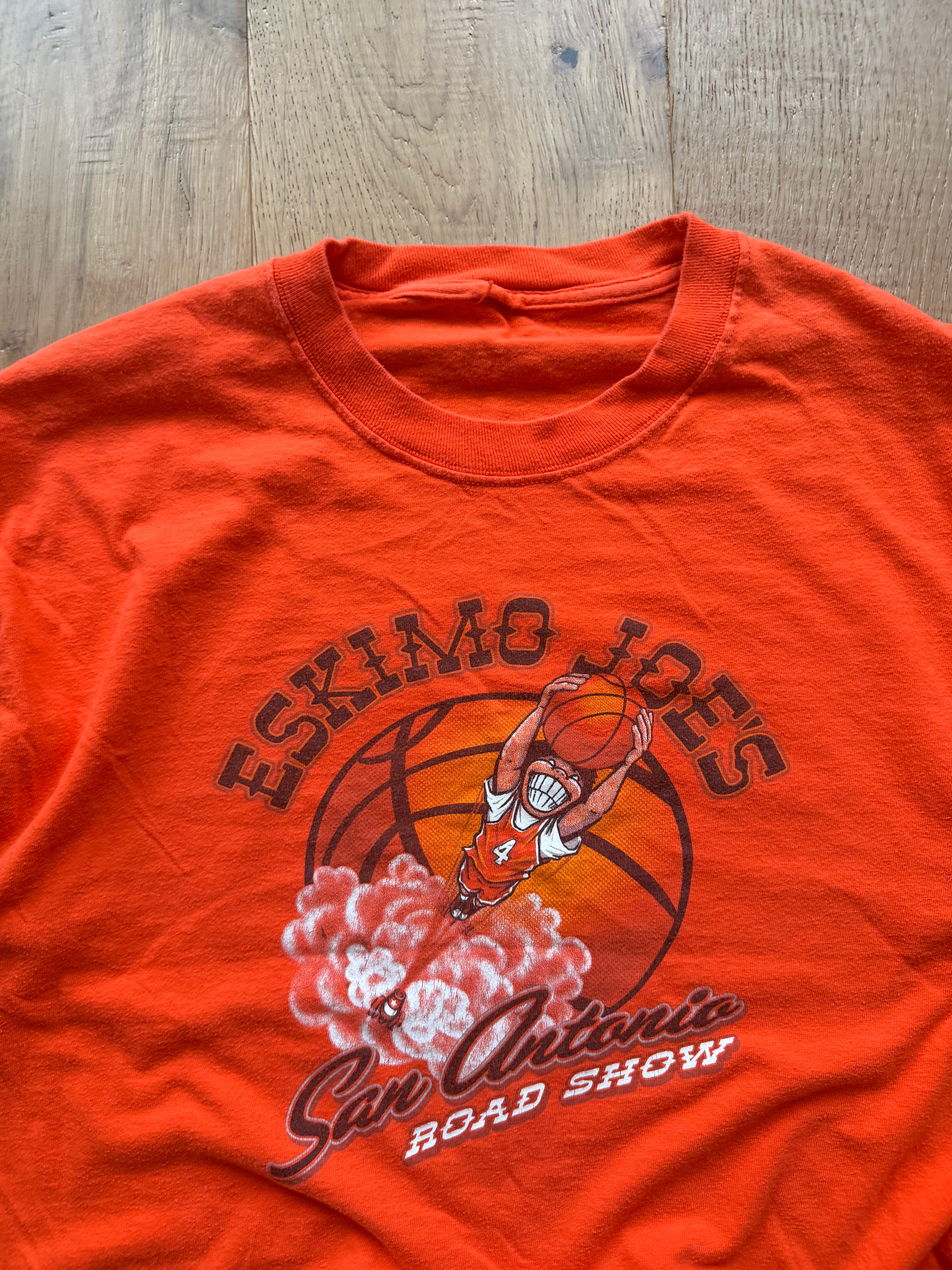 Orange 2004 Final Four Eskimo Joe’s San Antonio Road Show T-Shirt Large