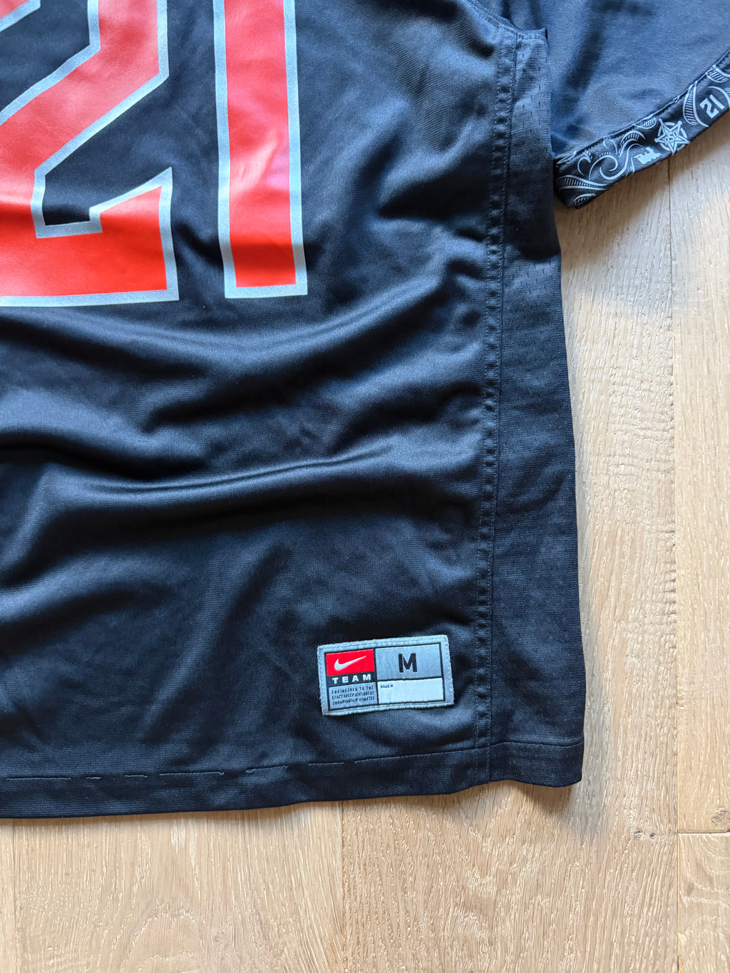 Black Modern Nike Oklahoma State Football Jersey #21 Medium