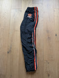 Black 00s Oklahoma State Wrestling Cliff Keen Striped Team Issued Trackpants XL