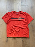 Orange 00s Nike OSU Slanted Wrap Vertical Back T-Shirt Large
