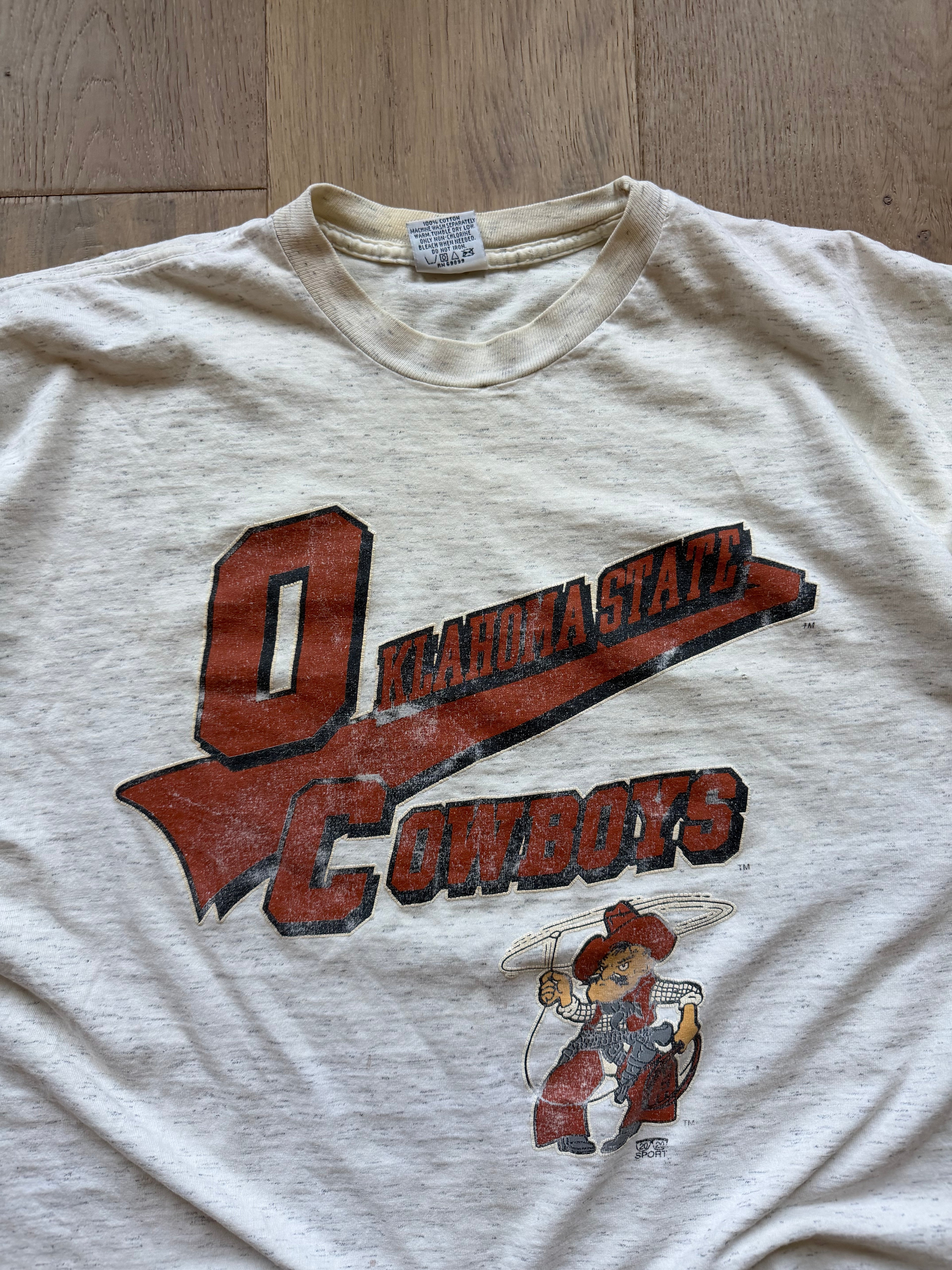 Grey 90s 20/20 OSU Lasso Pete Sleep Shirt OSFA