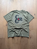 Green 90s Cross Canadian Ragweed Paint Splatter T-Shirt XL