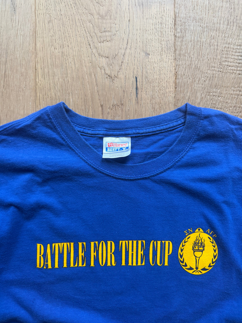 Blue 2004 Battle For The Cup Sigma Nu AGR T-Shirt Medium