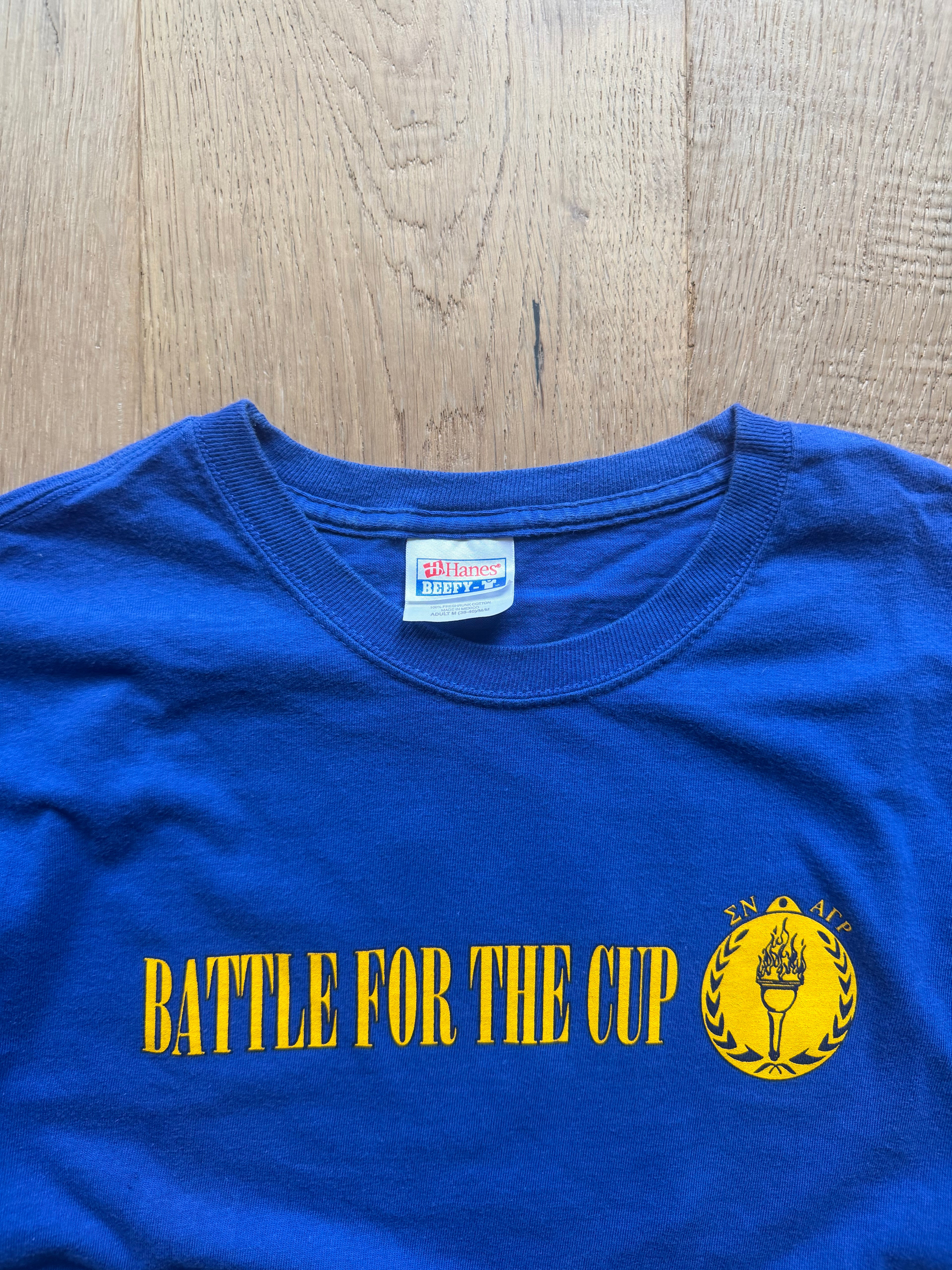 Blue 2004 Battle For The Cup Sigma Nu AGR T-Shirt Medium