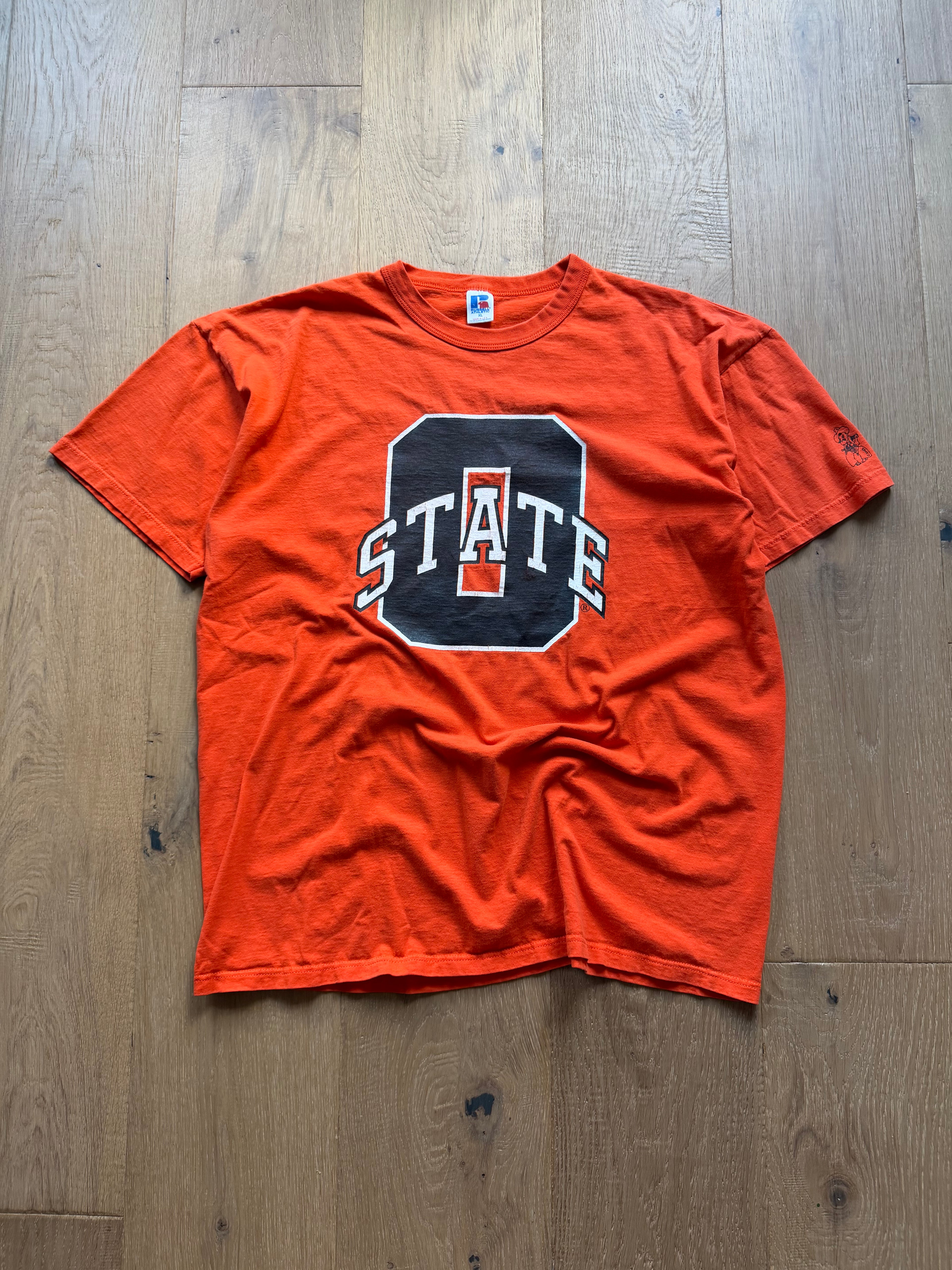 Orange 90s OState Alpha Welcome Experience T-Shirt XL