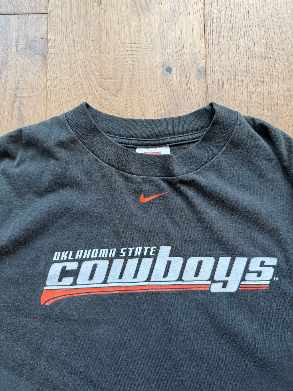 Faded Black 00s Oklahoma State Nike Sleeve Hit Long Sleeve XL