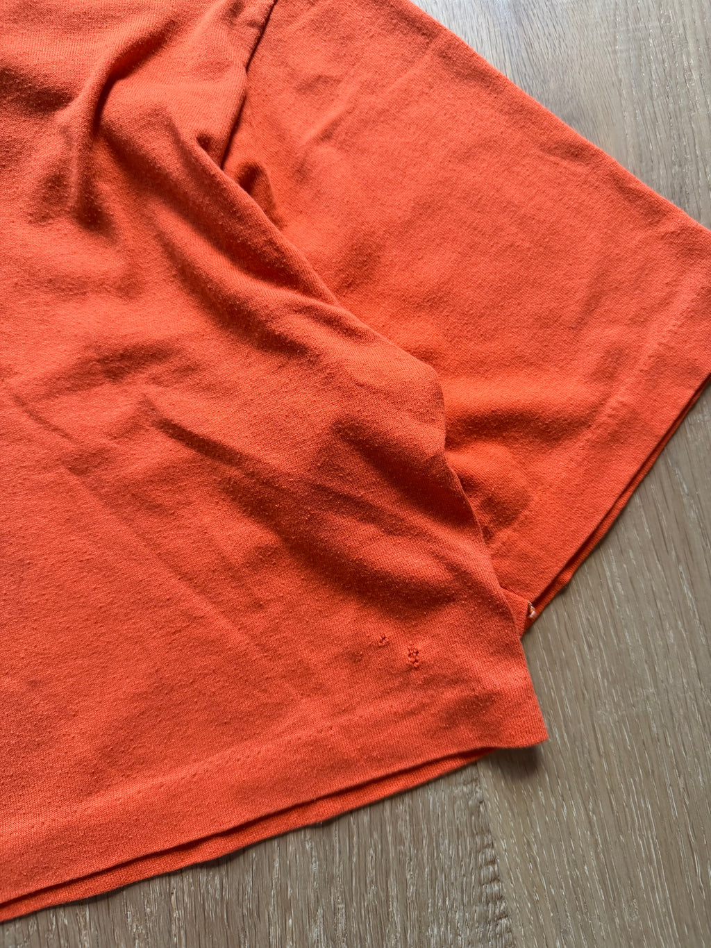 Orange 90s OSU Pistol Pete Crop Top Shirt XL
