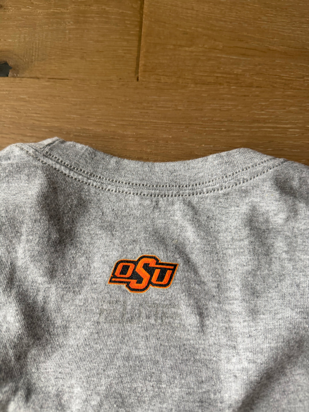 Grey 00s Nike Elite OSU Basketball “By All Means” T-Shirt Medium