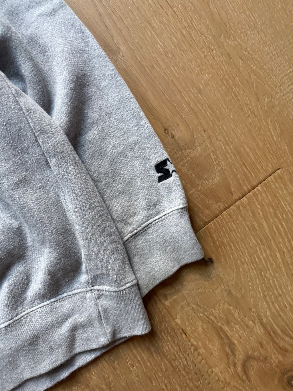 Grey 00s Starter Oklahoma State Crewneck Sweatshirt Large